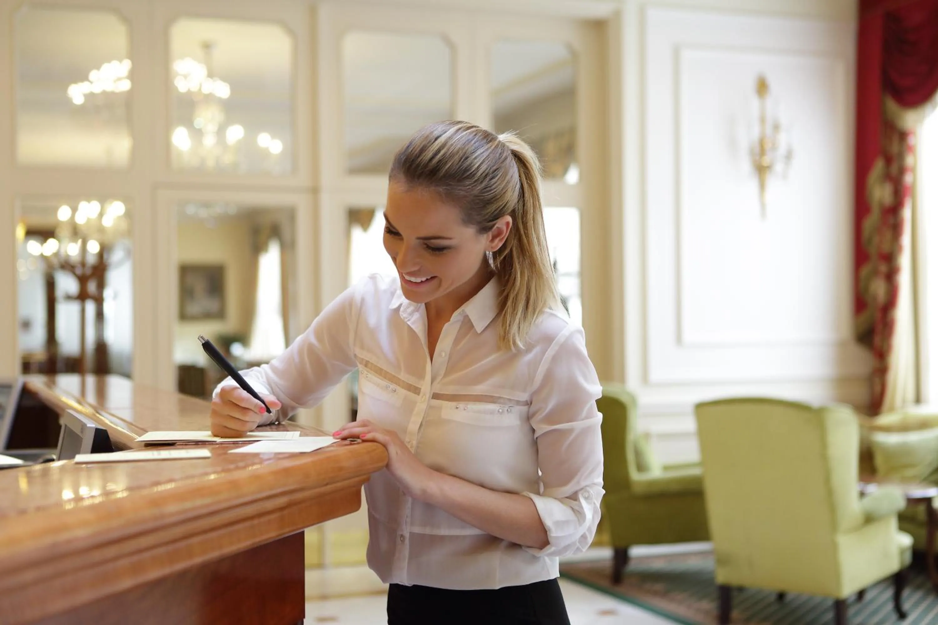 Lobby or reception in Parkhotel Richmond