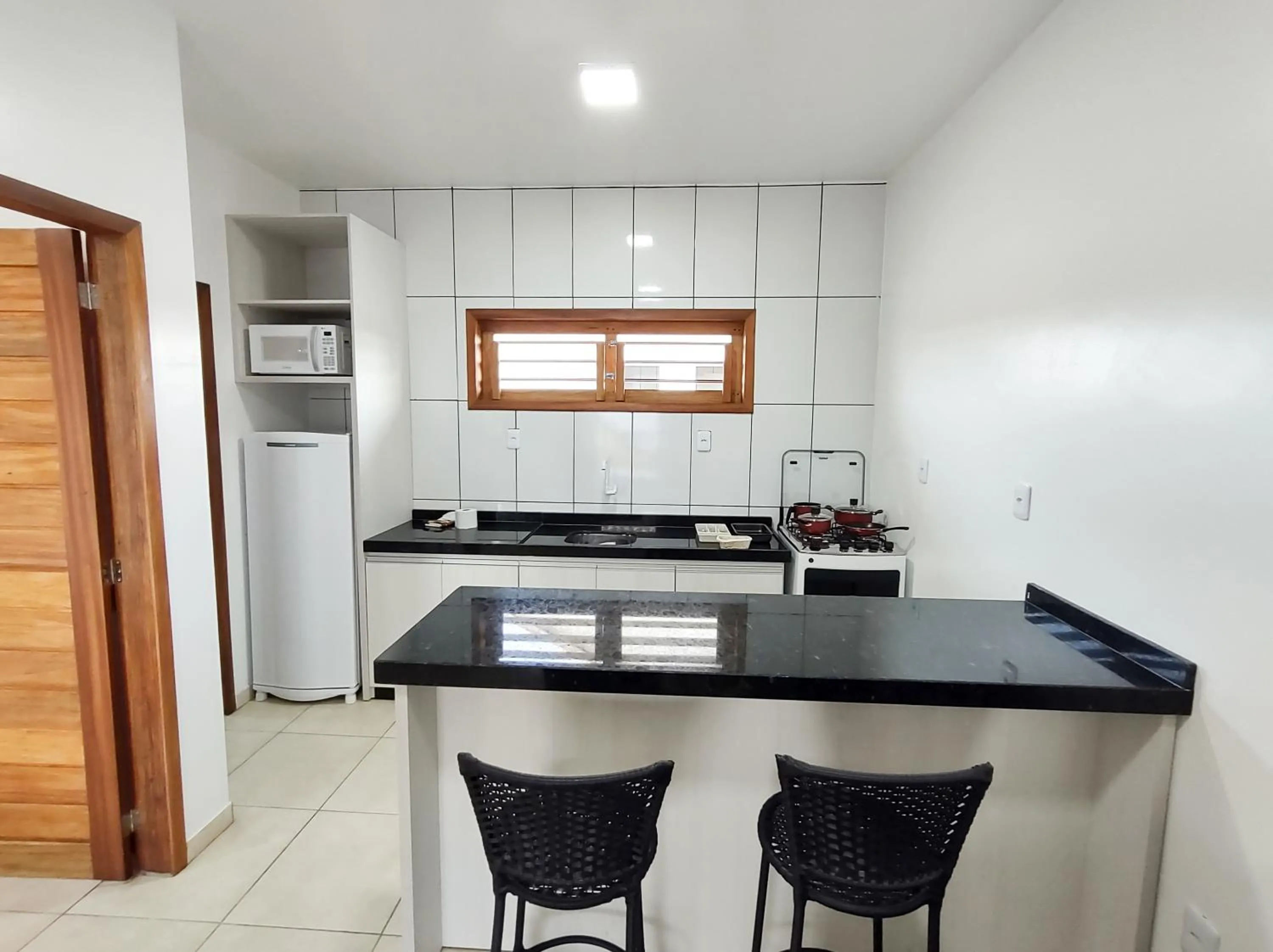kitchen in Pousada Brisas
