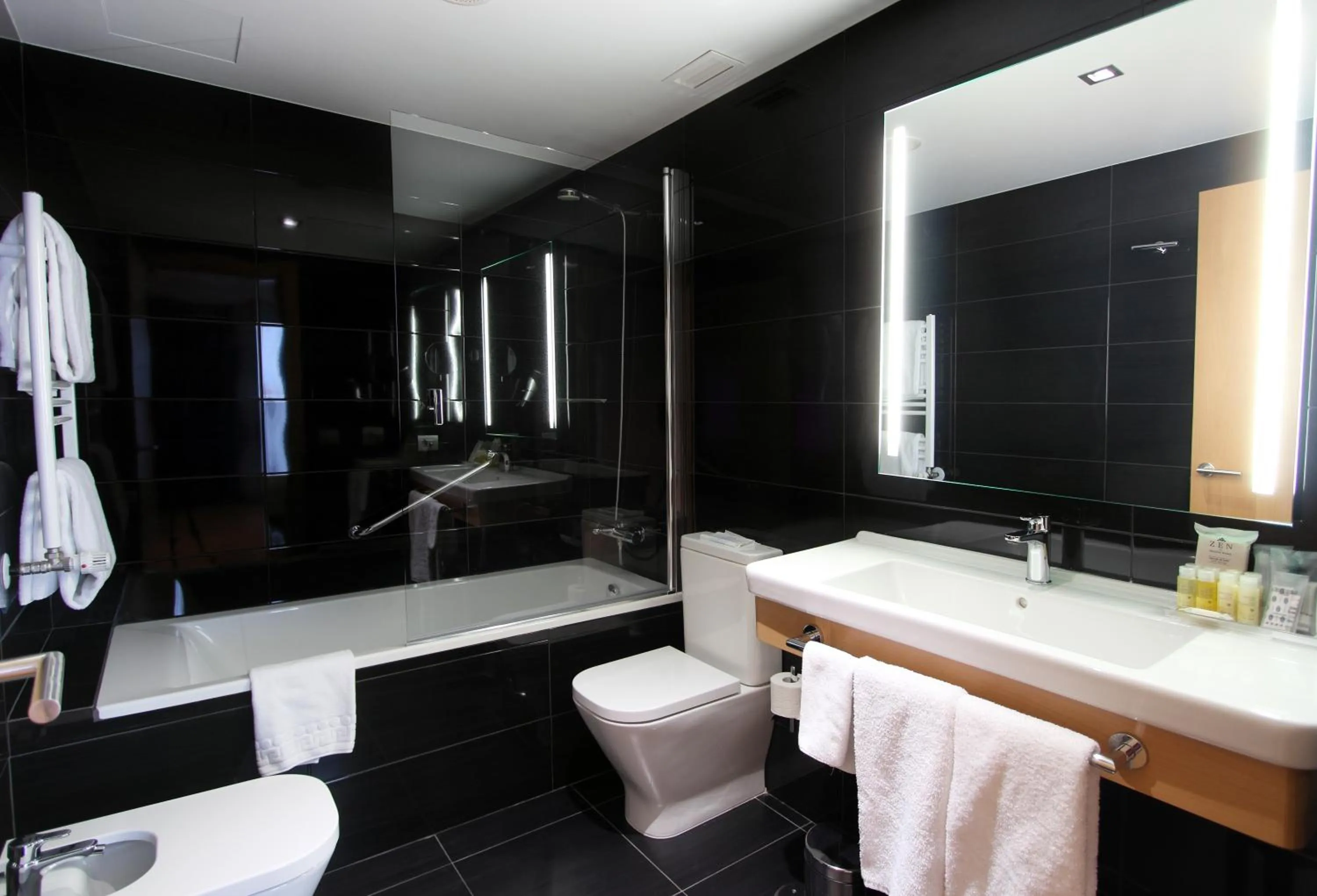 Bathroom in Eurostars Blue Coruña