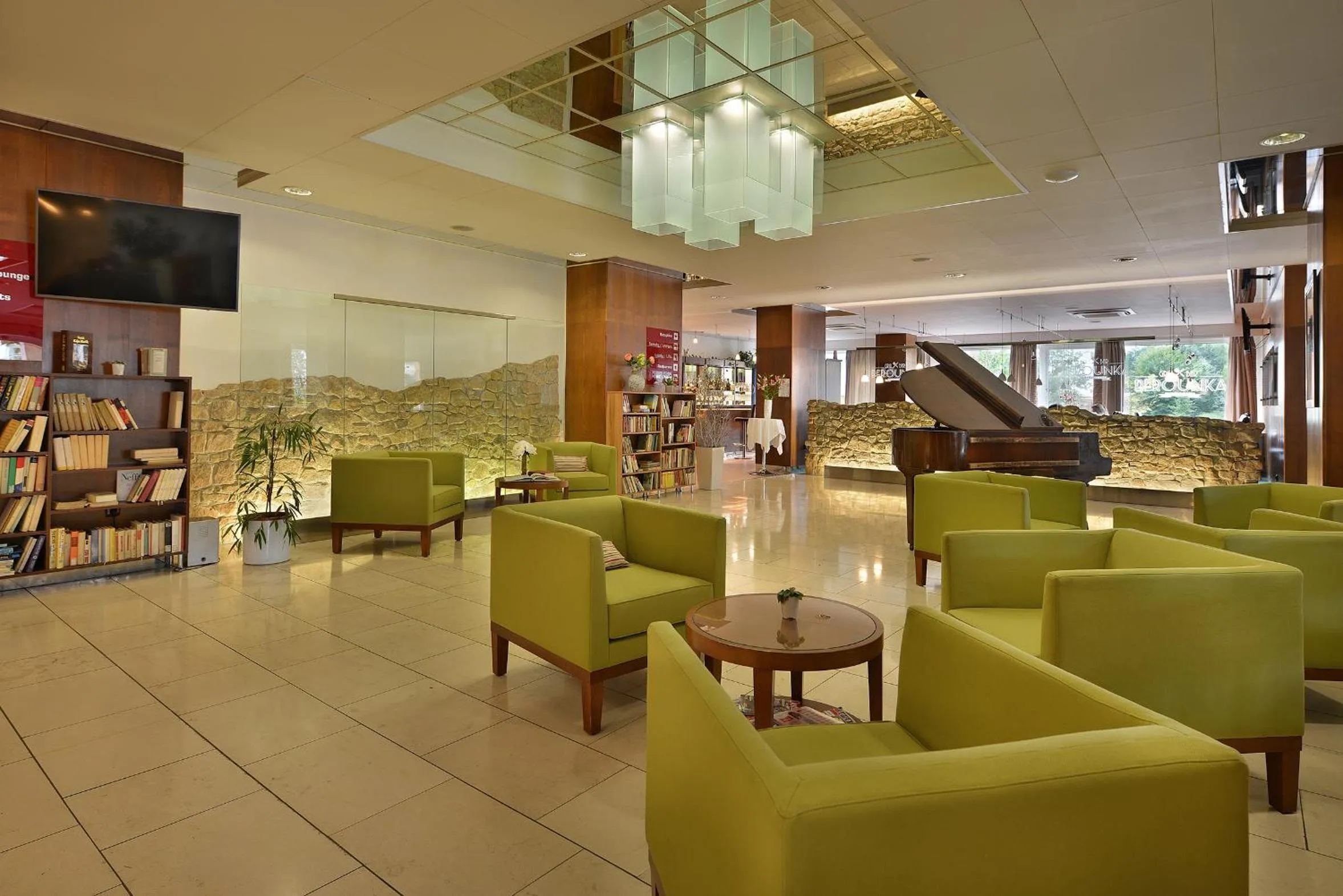 Lobby or reception in Hotel Grand Litava Beroun