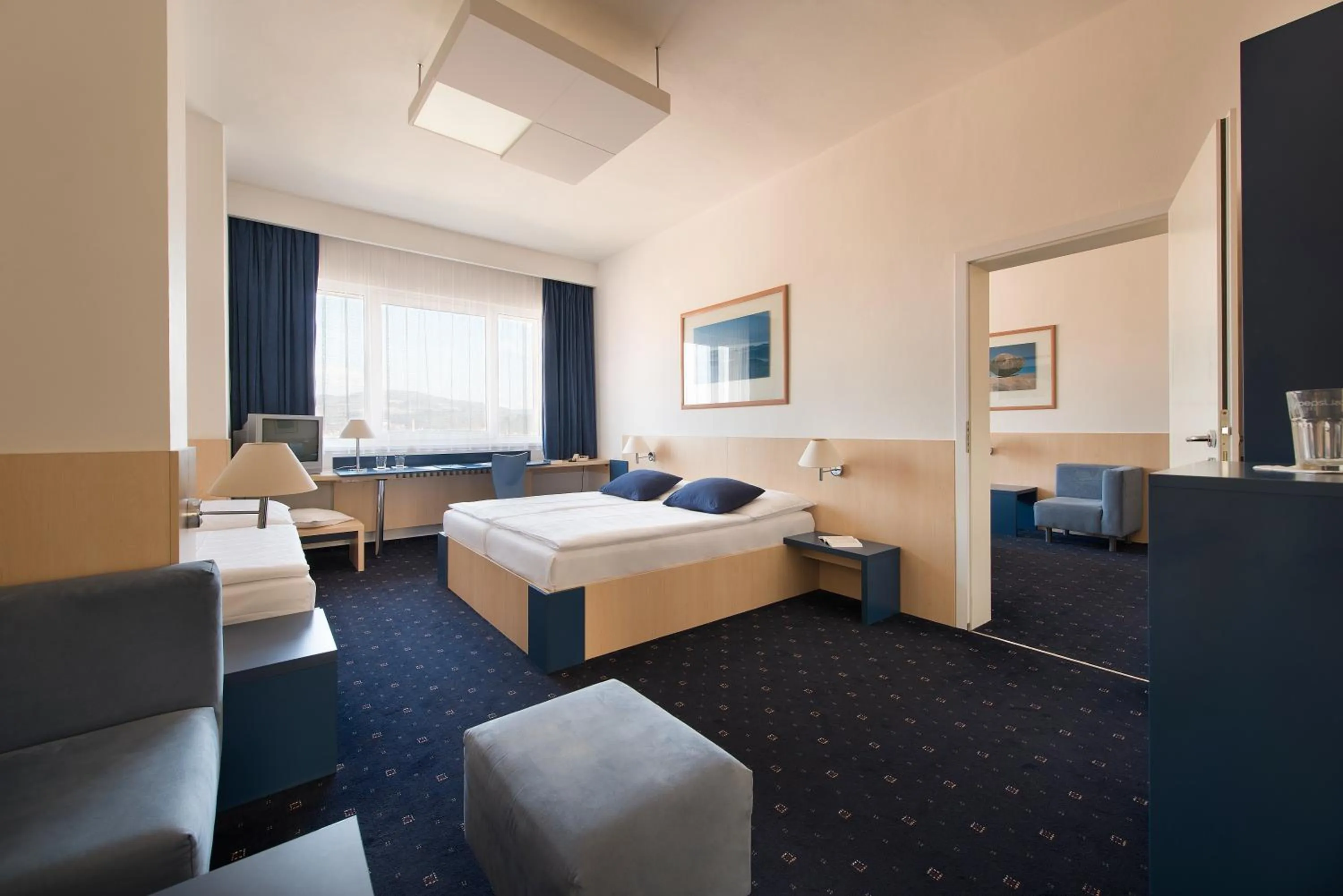 Bedroom, Bed in Hotel Grand Litava Beroun