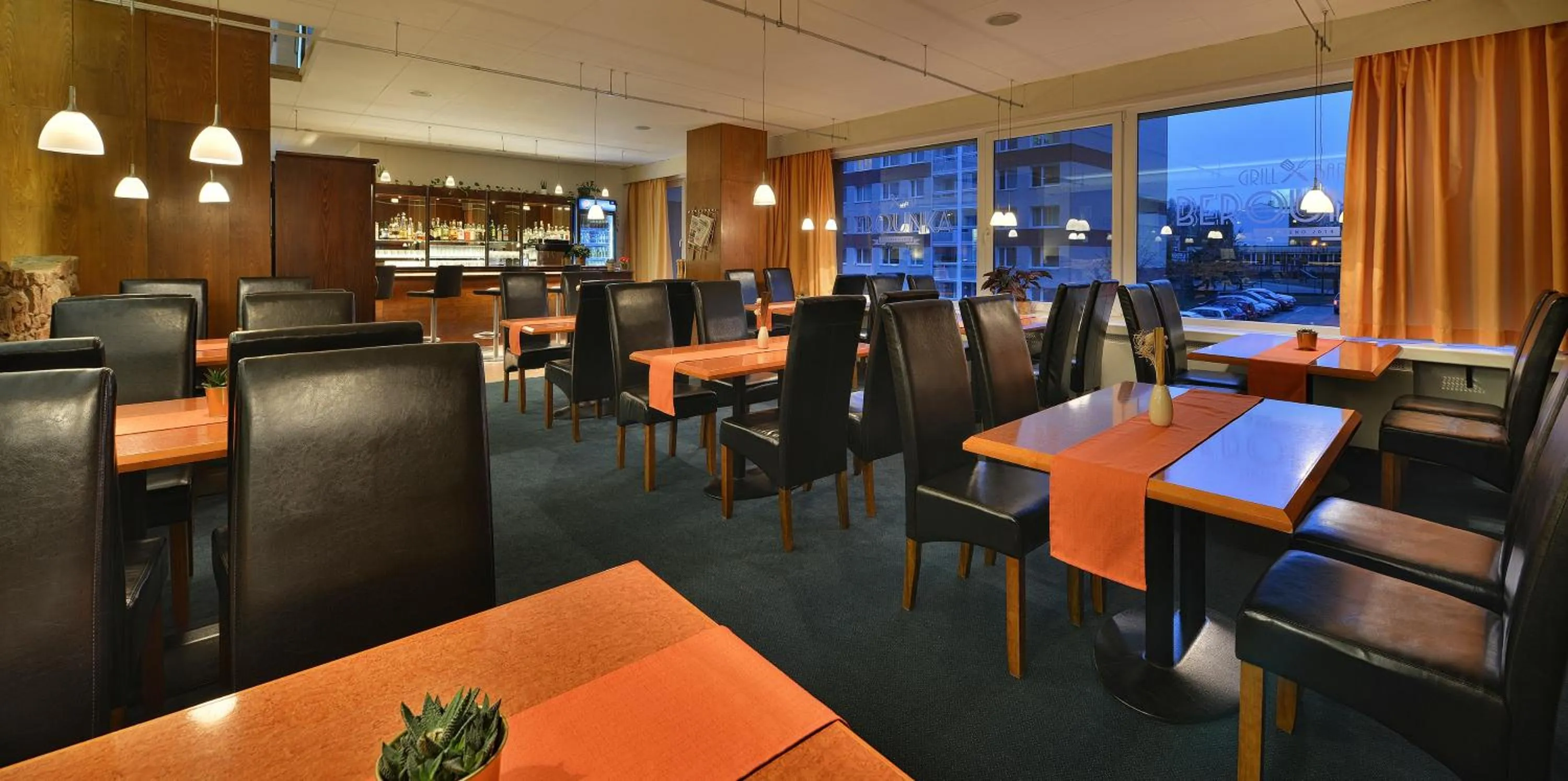 Lounge or bar in Hotel Grand Litava Beroun