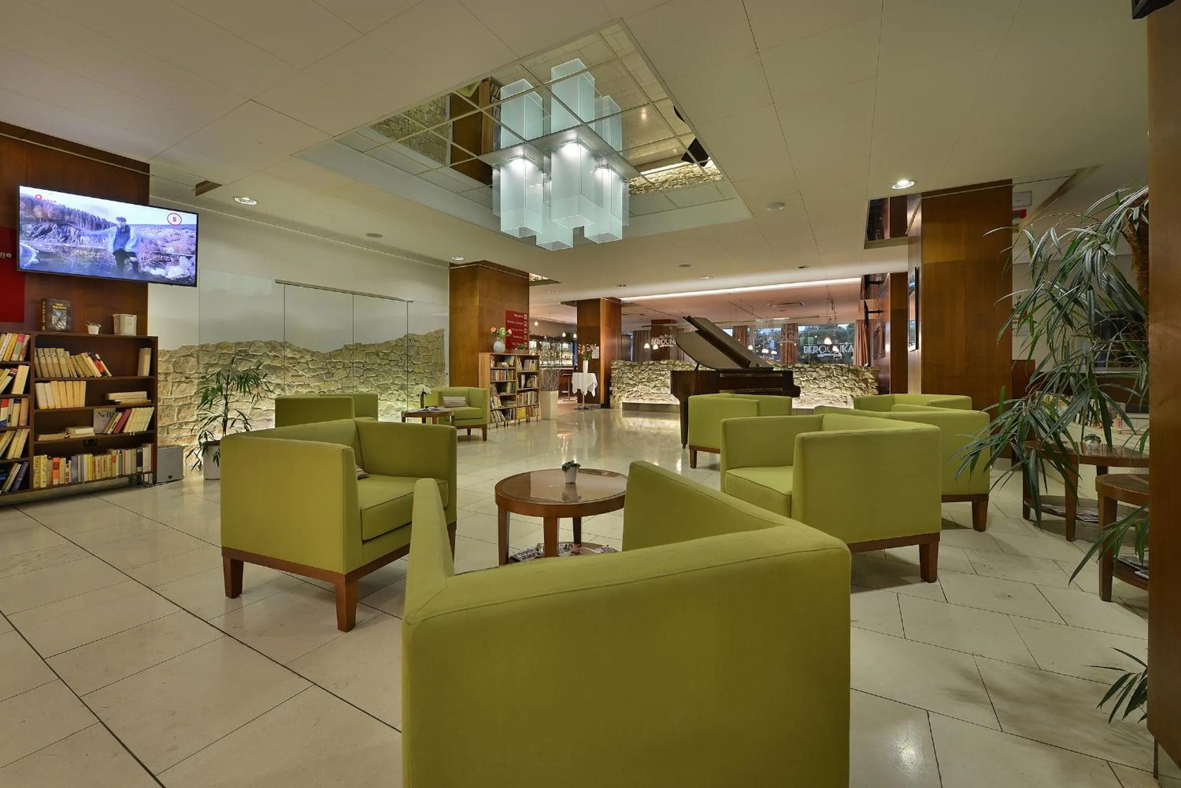 Lobby or reception in Hotel Grand Litava Beroun