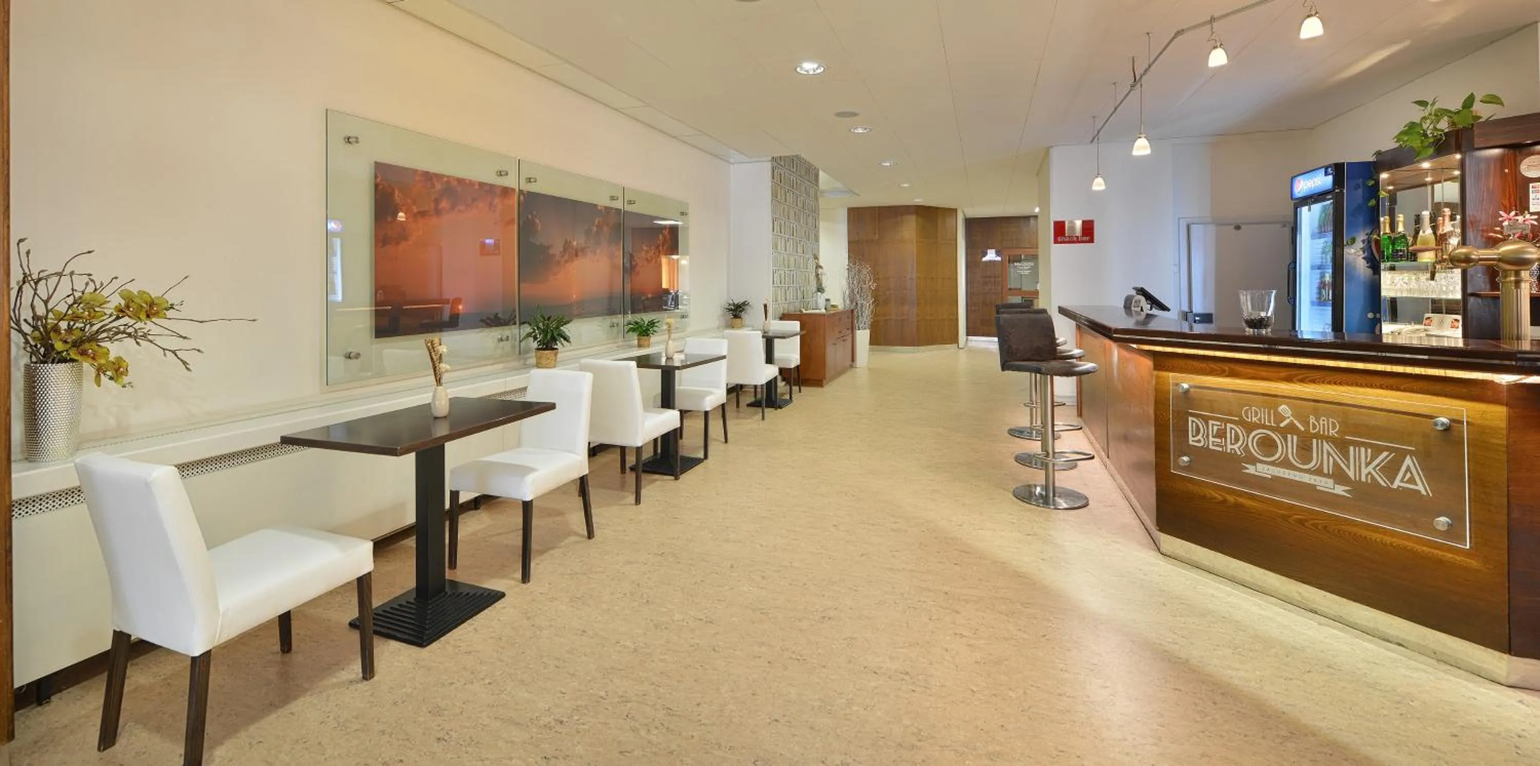 Lounge or bar in Hotel Grand Litava Beroun