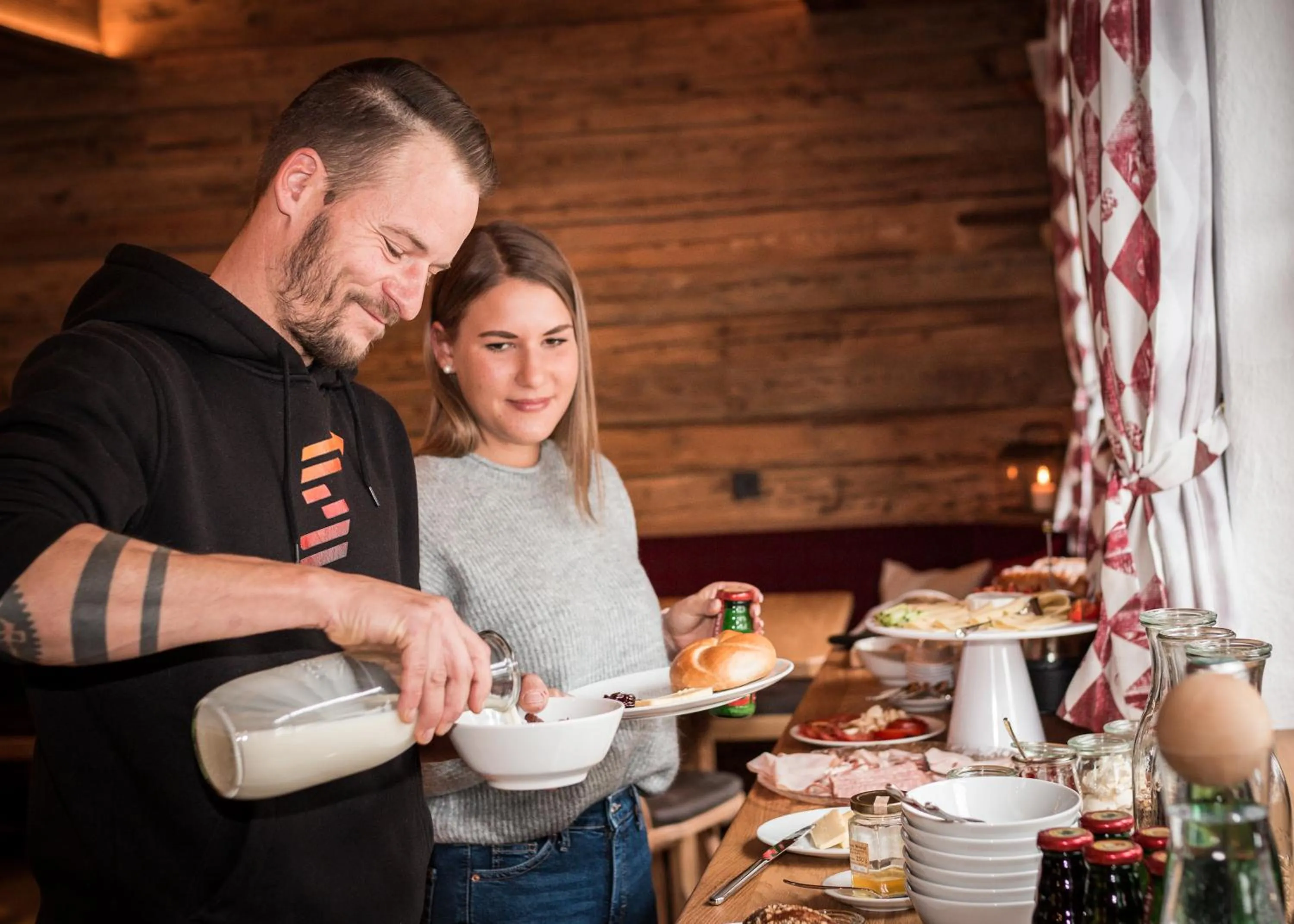 Food and drinks in Stadl Chalet Ischgl