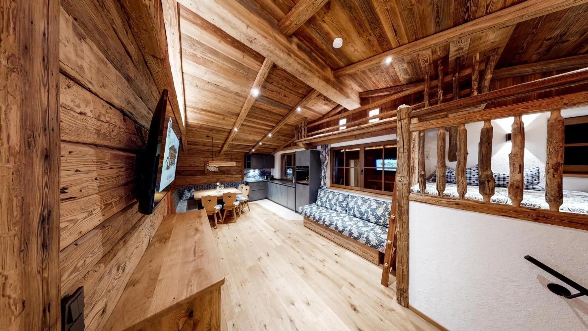 Communal lounge/ TV room in Stadl Chalet Ischgl