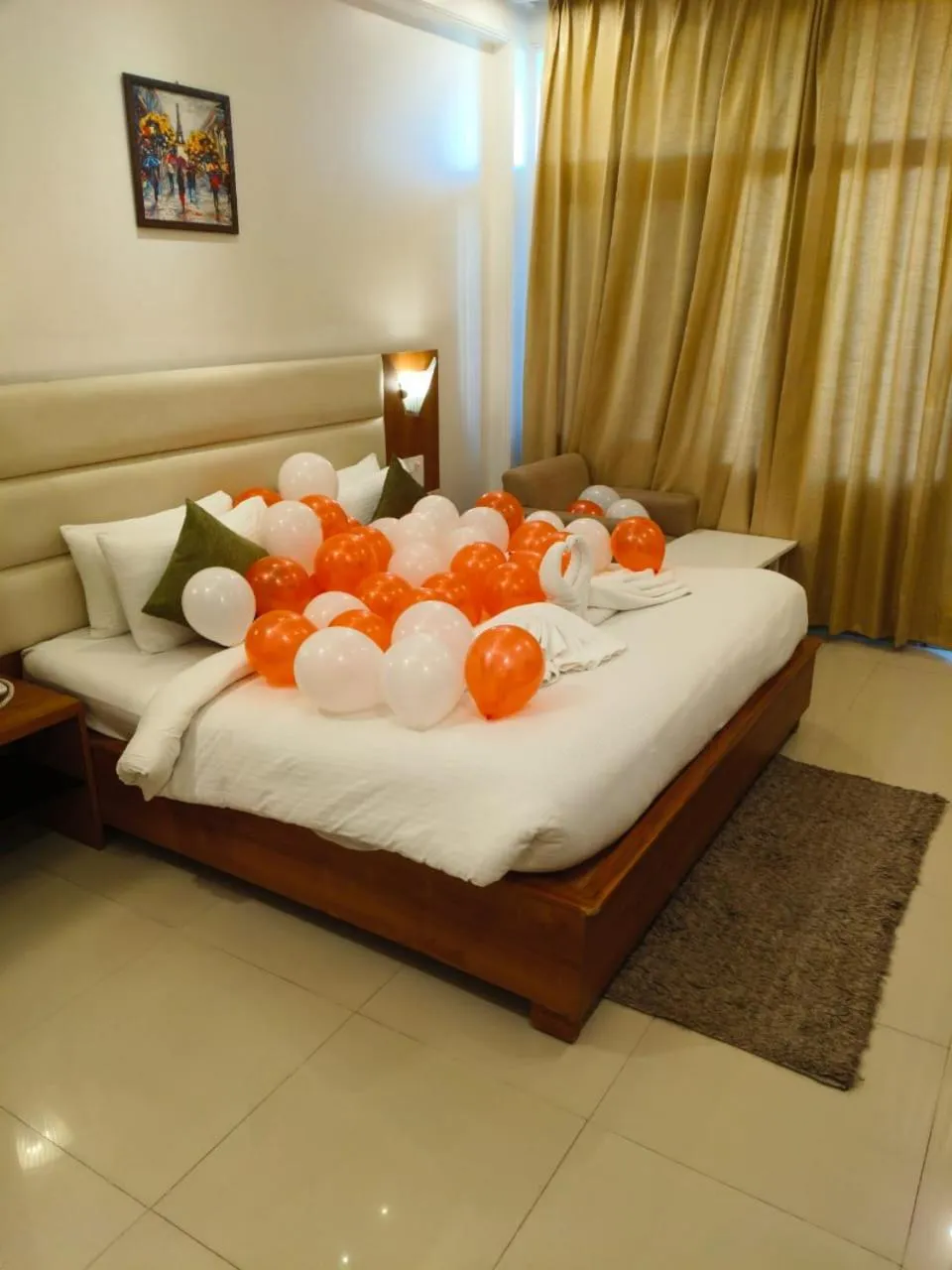 Bed in Pride Ashiyana Resort Mussoorie
