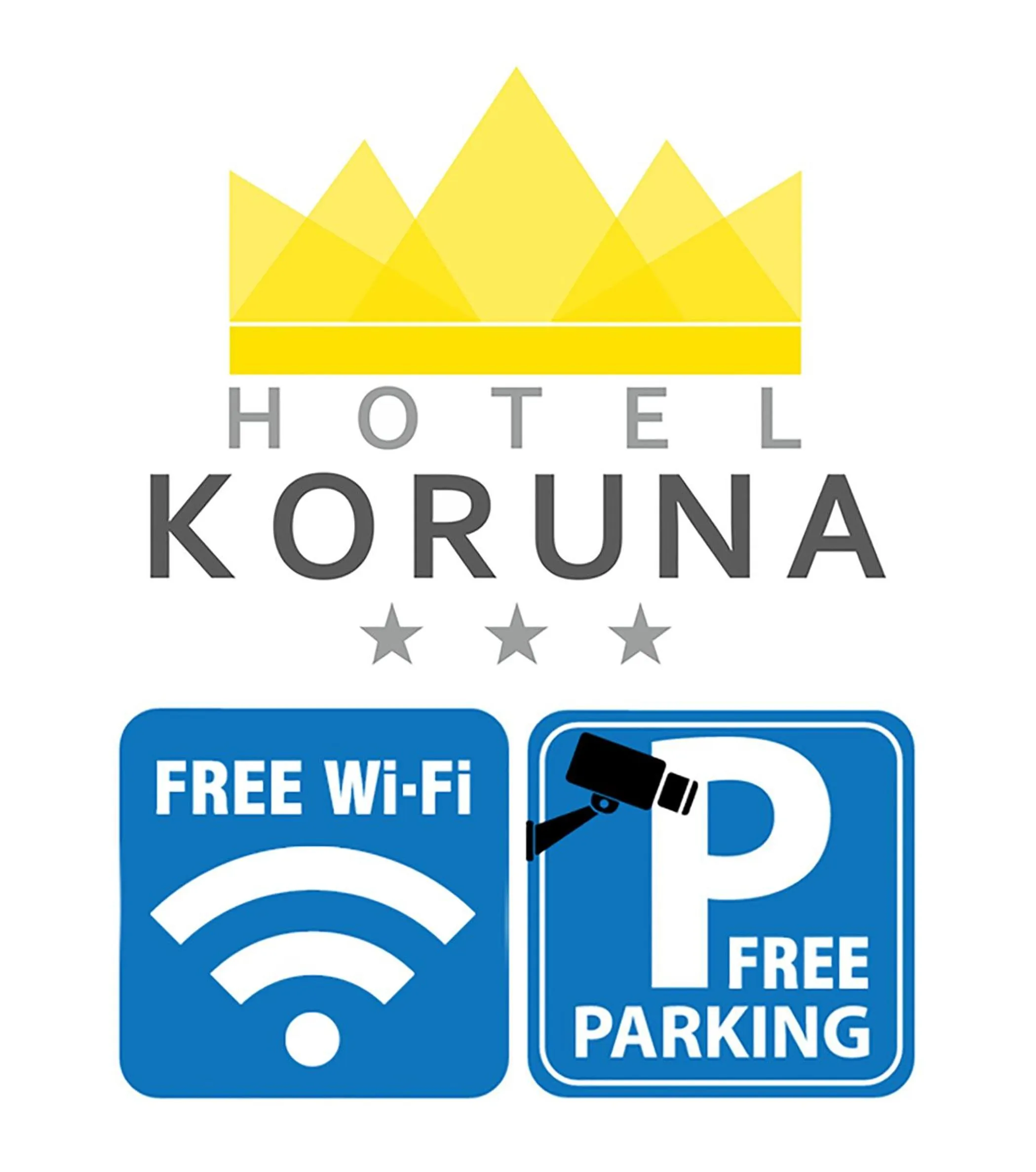 Property logo or sign in Hotel Koruna