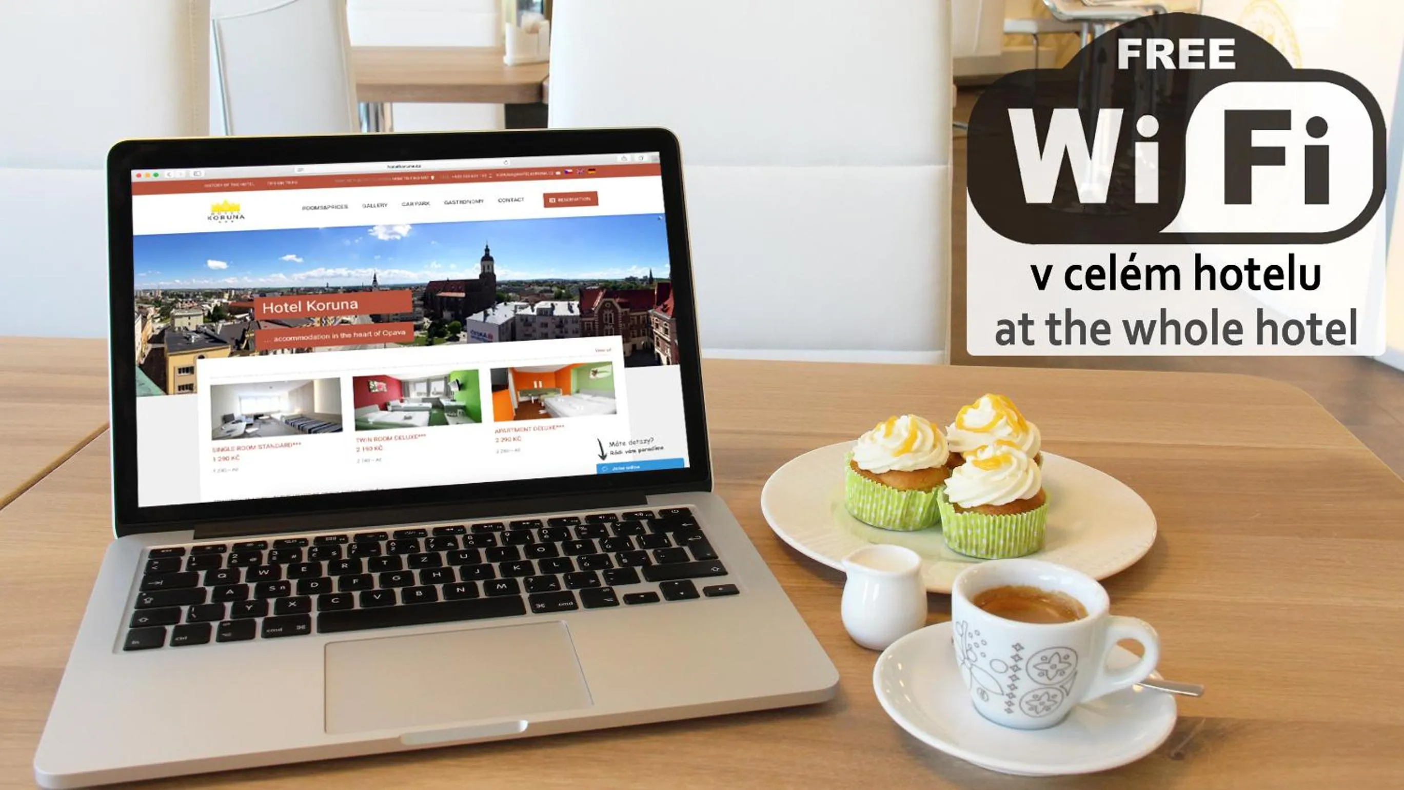 Restaurant/places to eat in Hotel Koruna