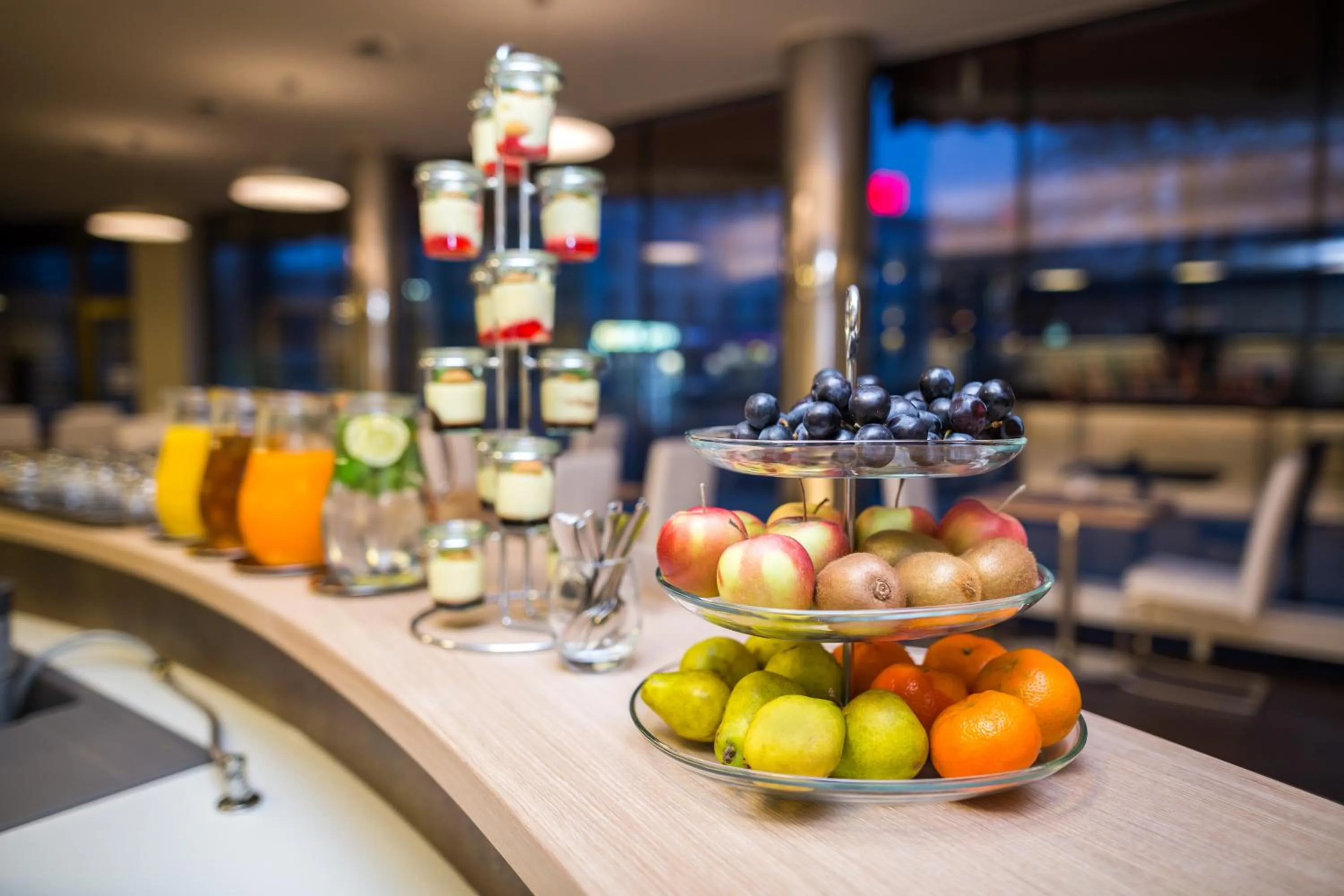 Buffet breakfast in Hotel Koruna