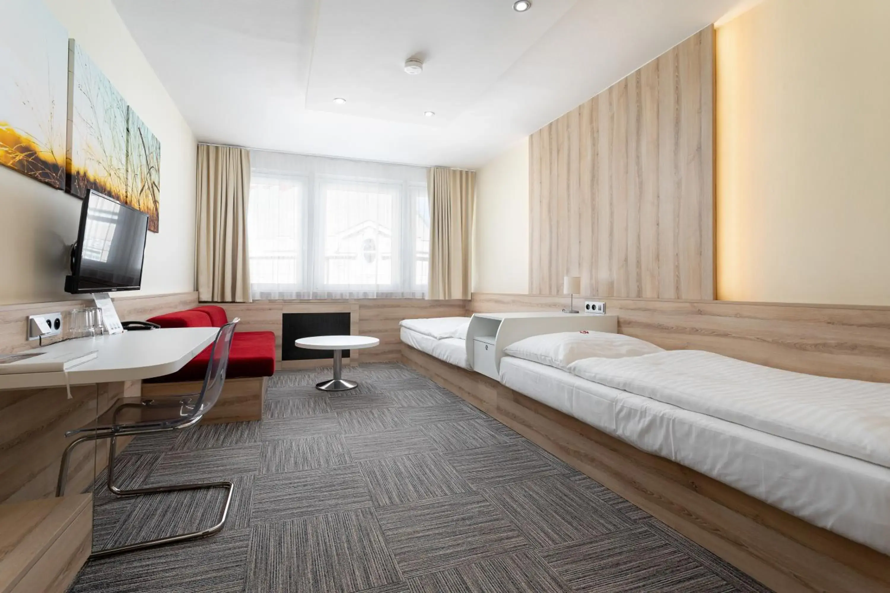 Economy Twin Room - single occupancy in Hotel Koruna Economy Twin Room - single occupancy in Hotel Koruna