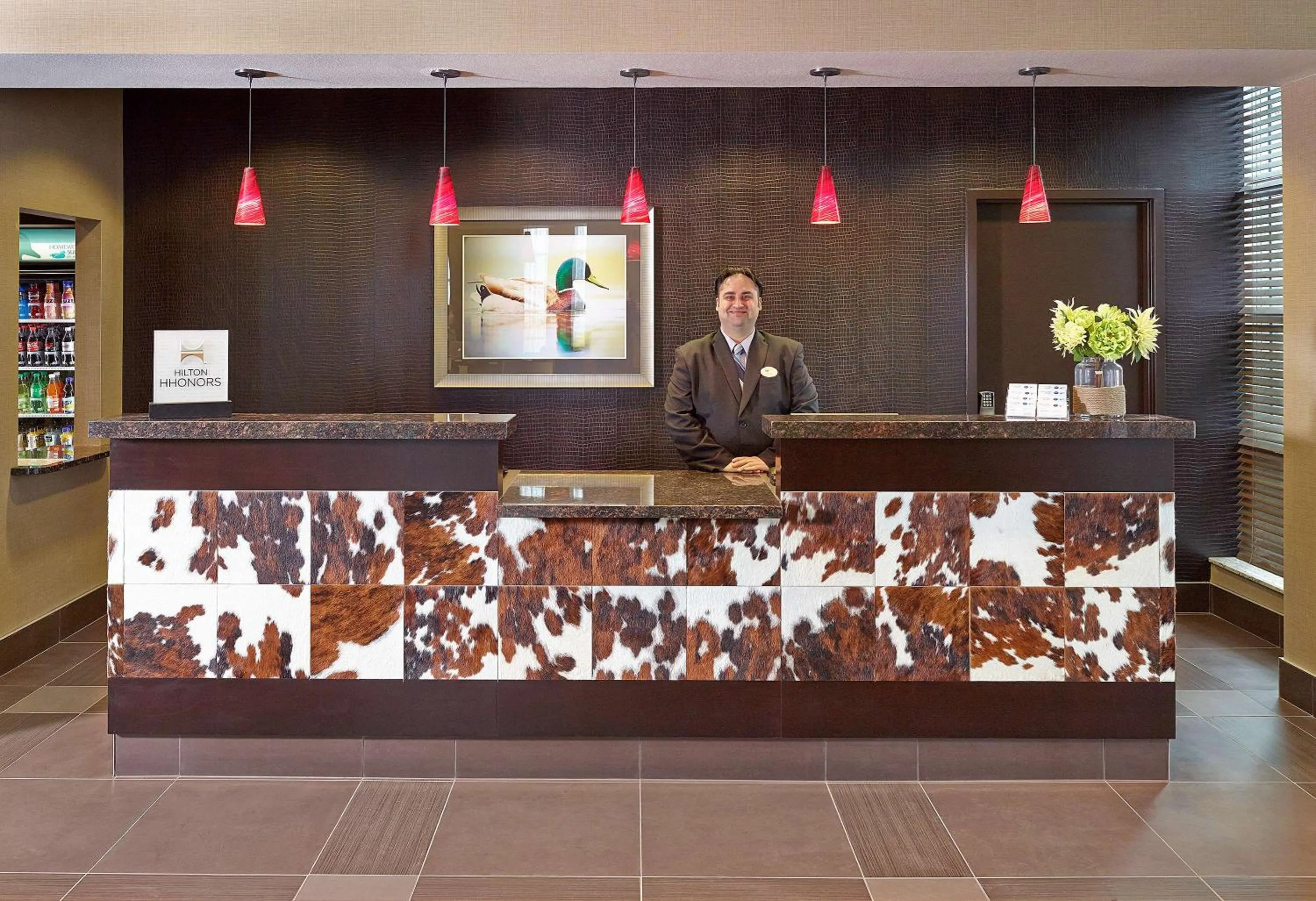 Lobby or reception in Homewood Suites Calgary Airport