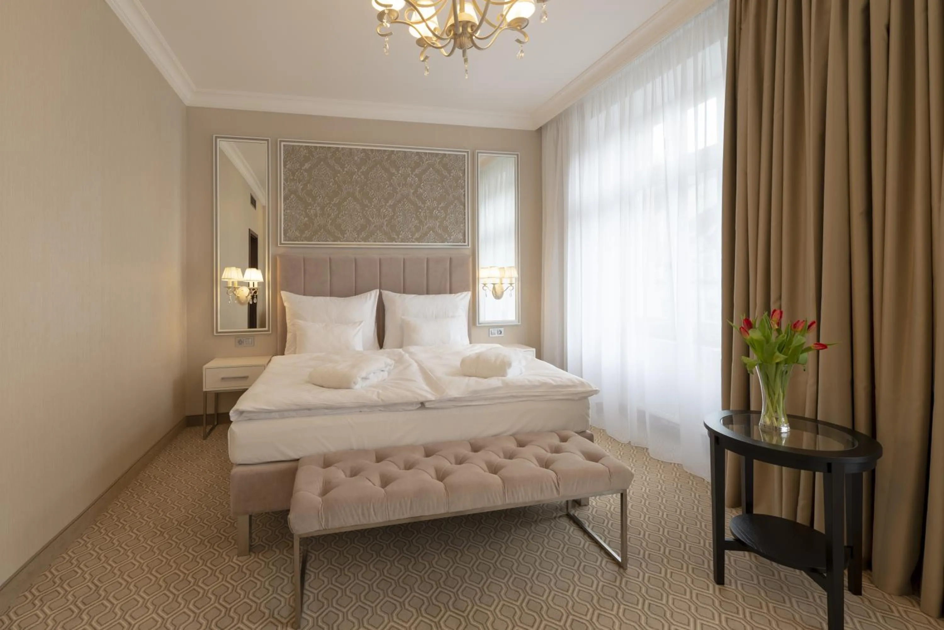 Photo of the whole room, Bed in Spa Hotel ULRIKA