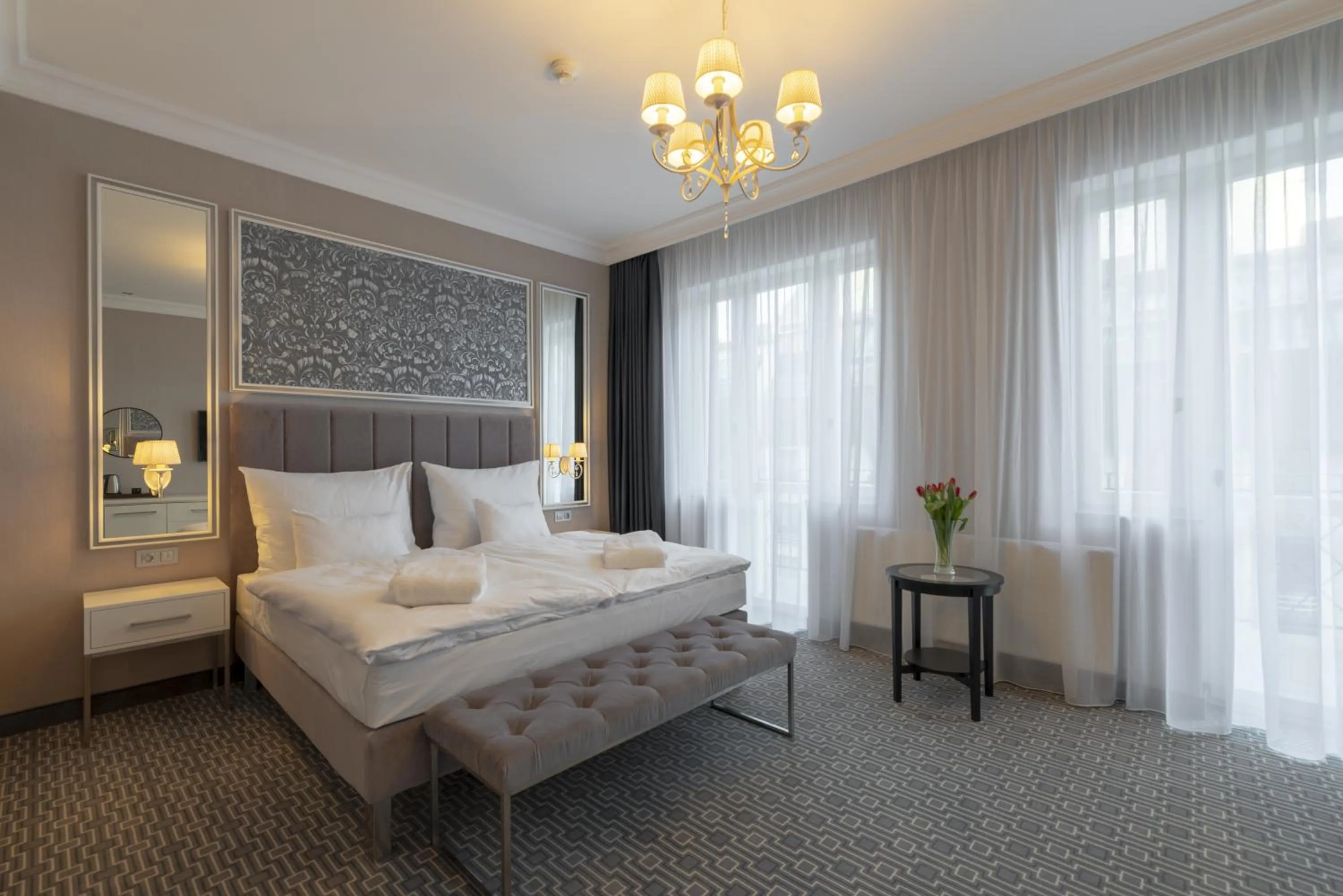 Photo of the whole room, Bed in Spa Hotel ULRIKA