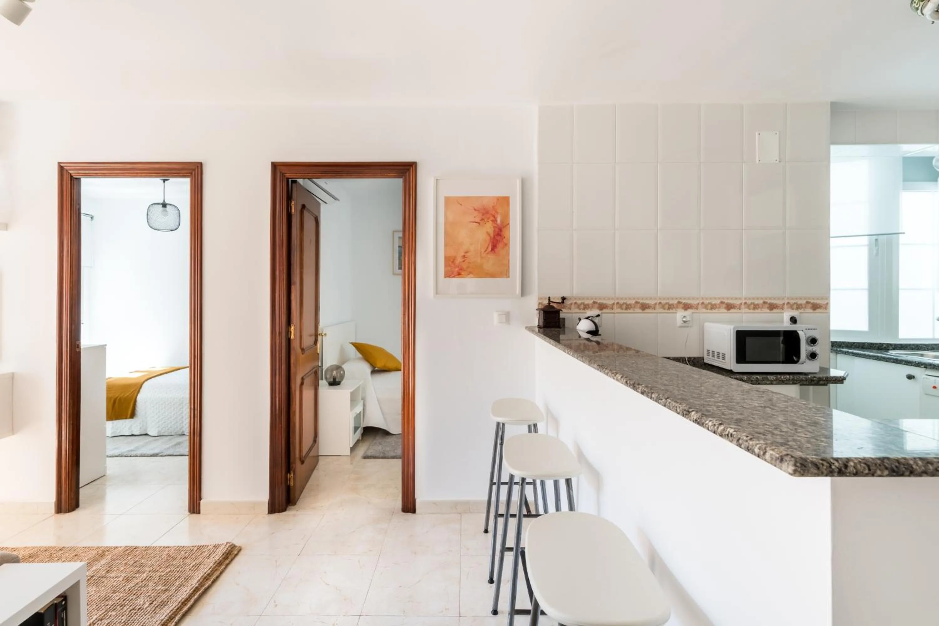 Communal lounge/ TV room in La Francesa Triana