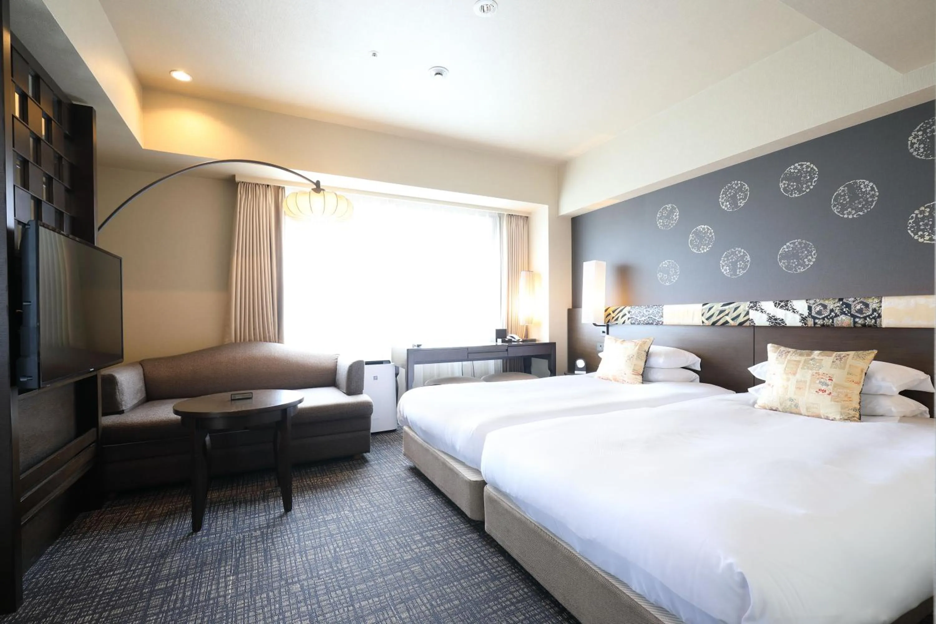 Photo of the whole room, Bed in Hotel Grand Bach Kyoto Select