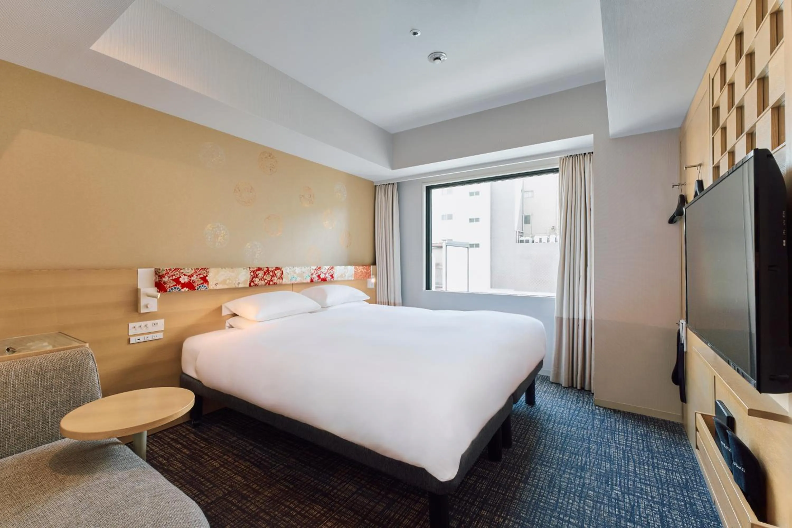 Bed in Hotel Grand Bach Kyoto Select