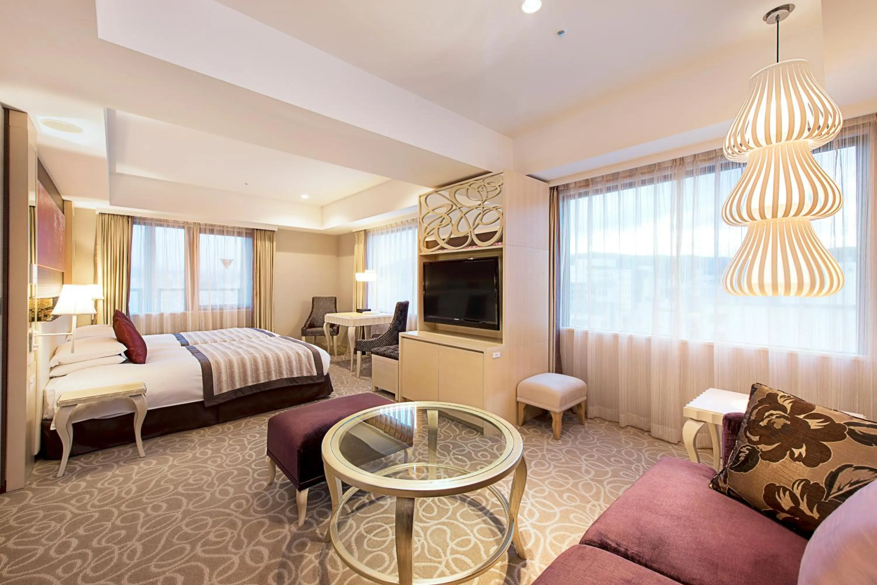 Photo of the whole room, Bed in Hotel Grand Bach Kyoto Select