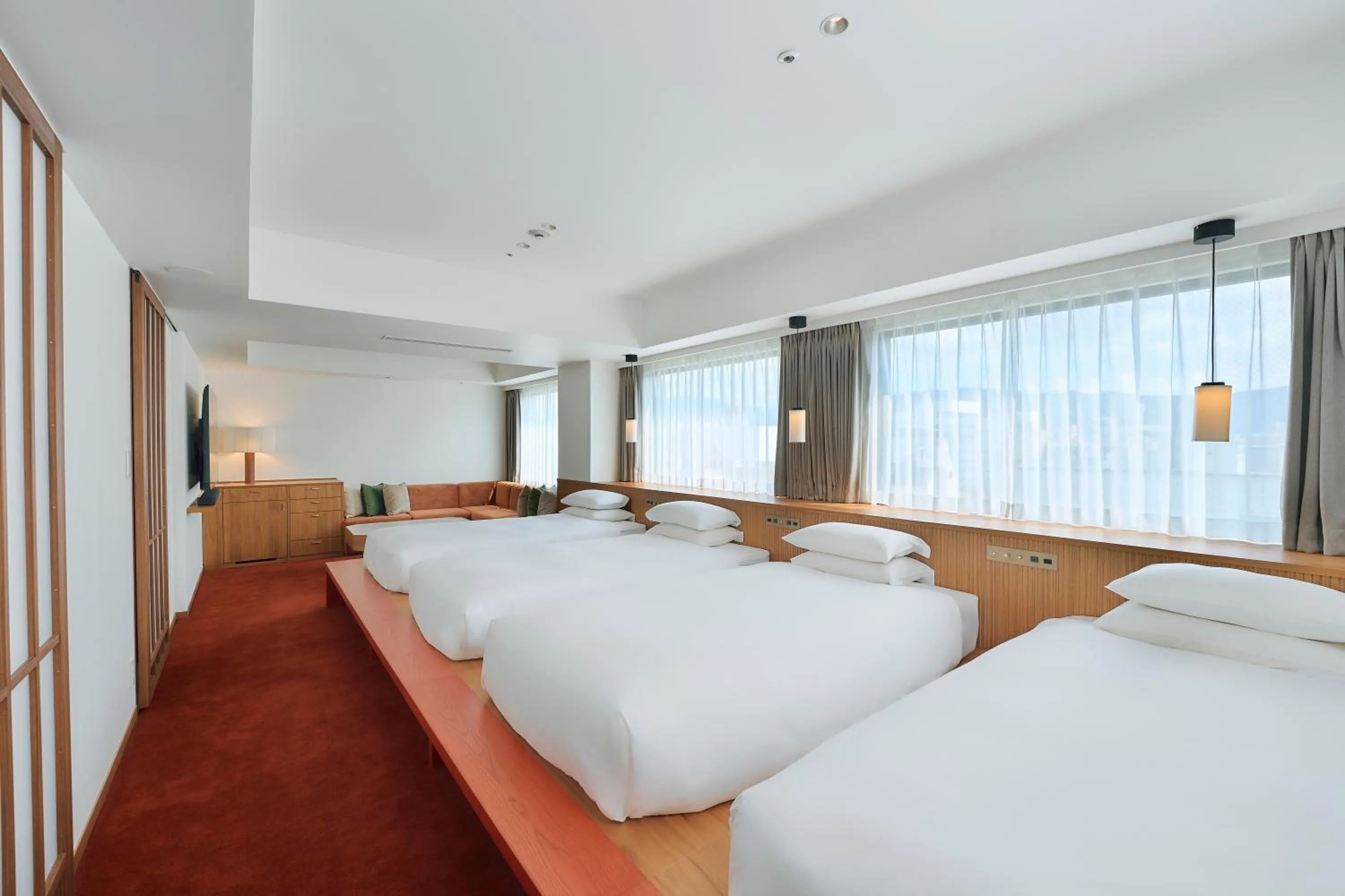 Photo of the whole room, Bed in Hotel Grand Bach Kyoto Select