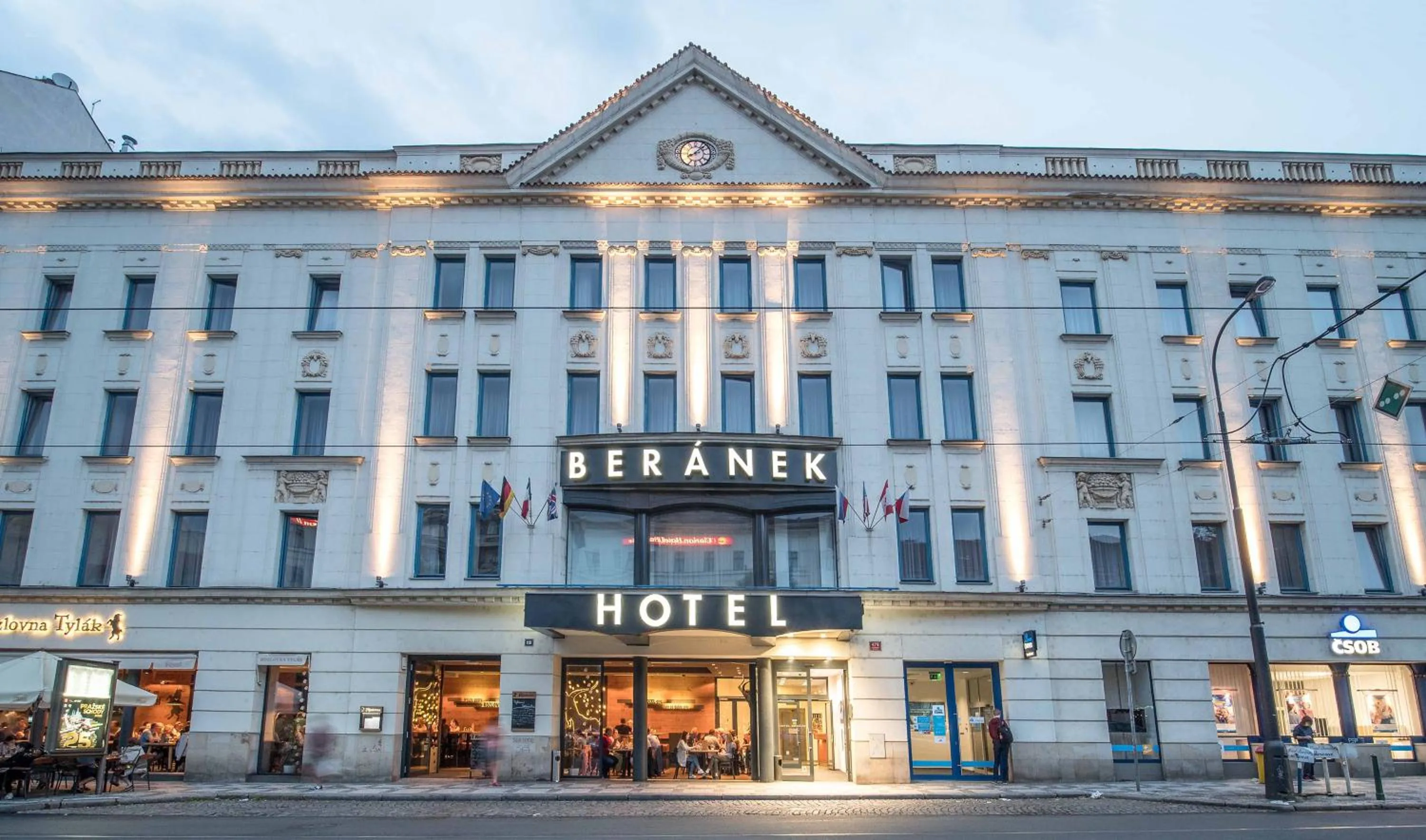 Facade/entrance in Hotel Beránek
