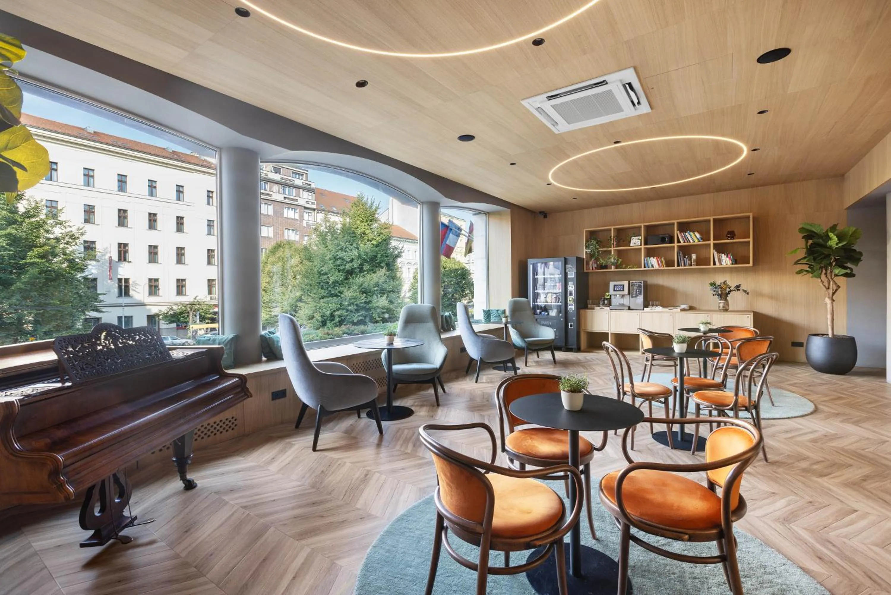 Lobby or reception in Hotel Beránek