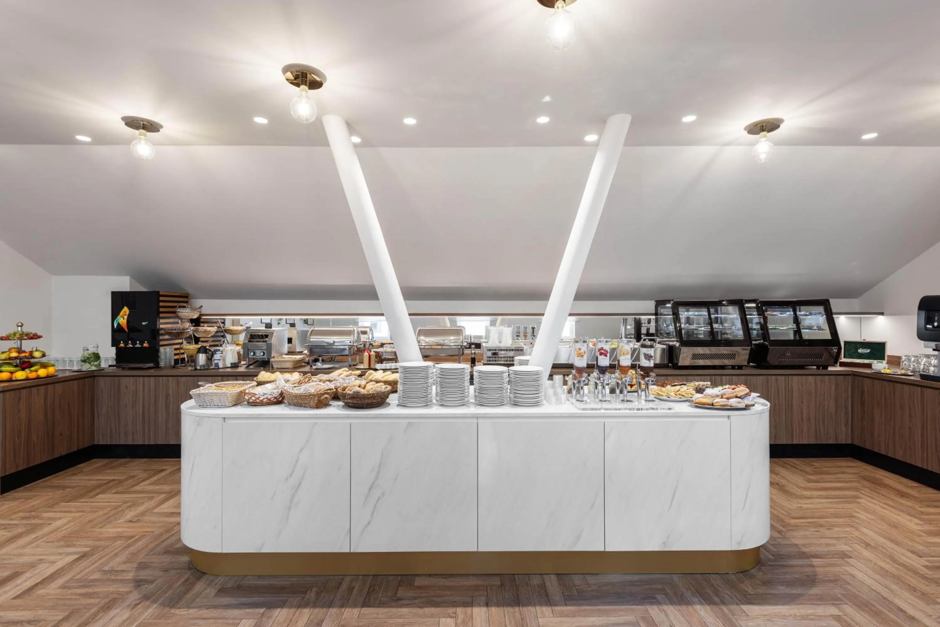 Breakfast in Hotel Beránek