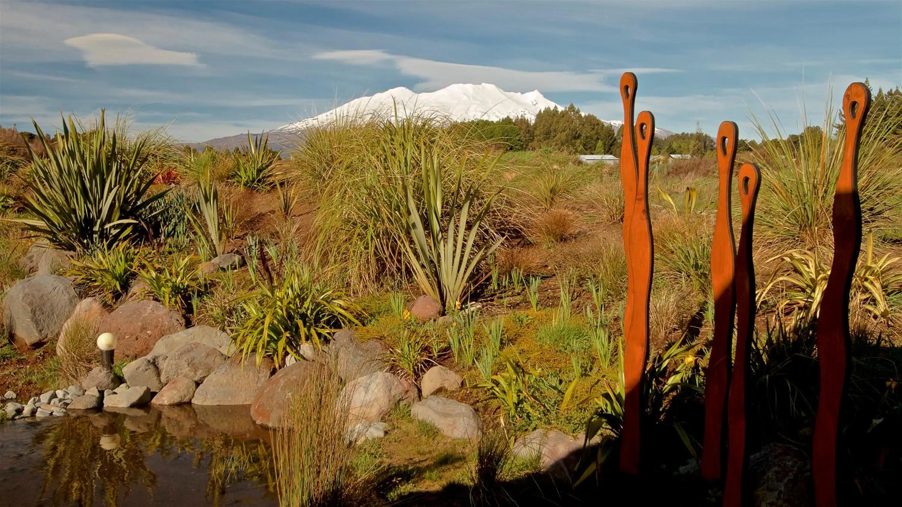 Garden in Tongariro Suites