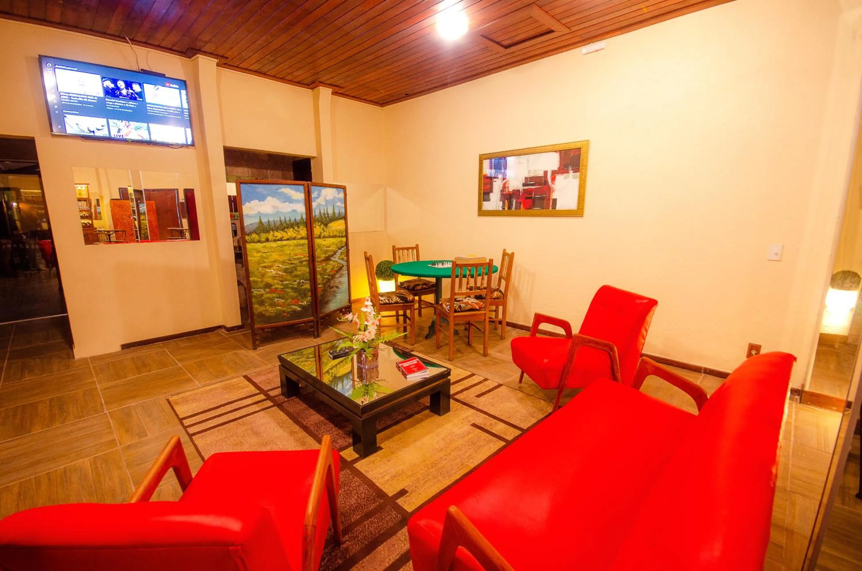 Lounge or bar in ECO RESORT FASCINAÇÃO