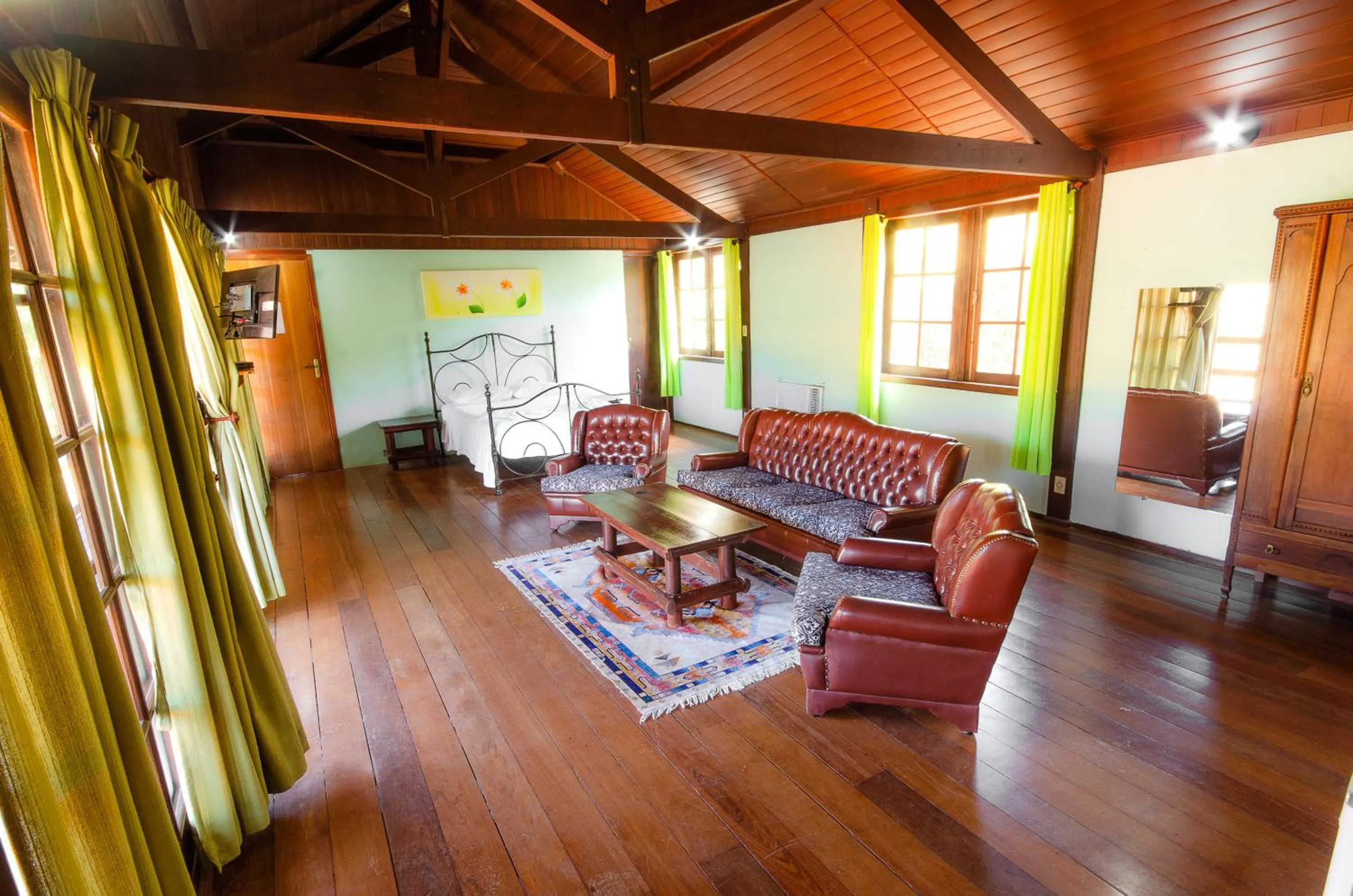 Seating area in ECO RESORT FASCINAÇÃO