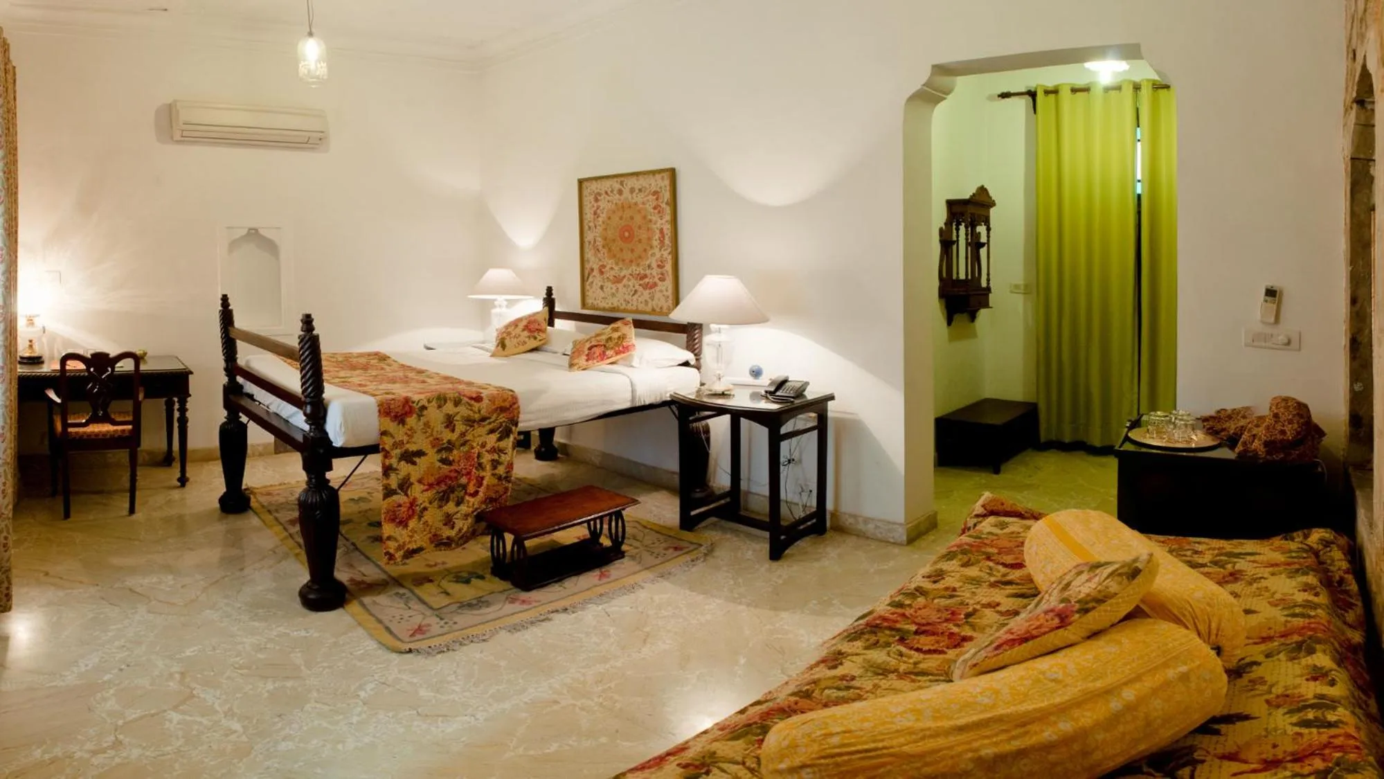 Bed in Neemrana's - Deo Bagh