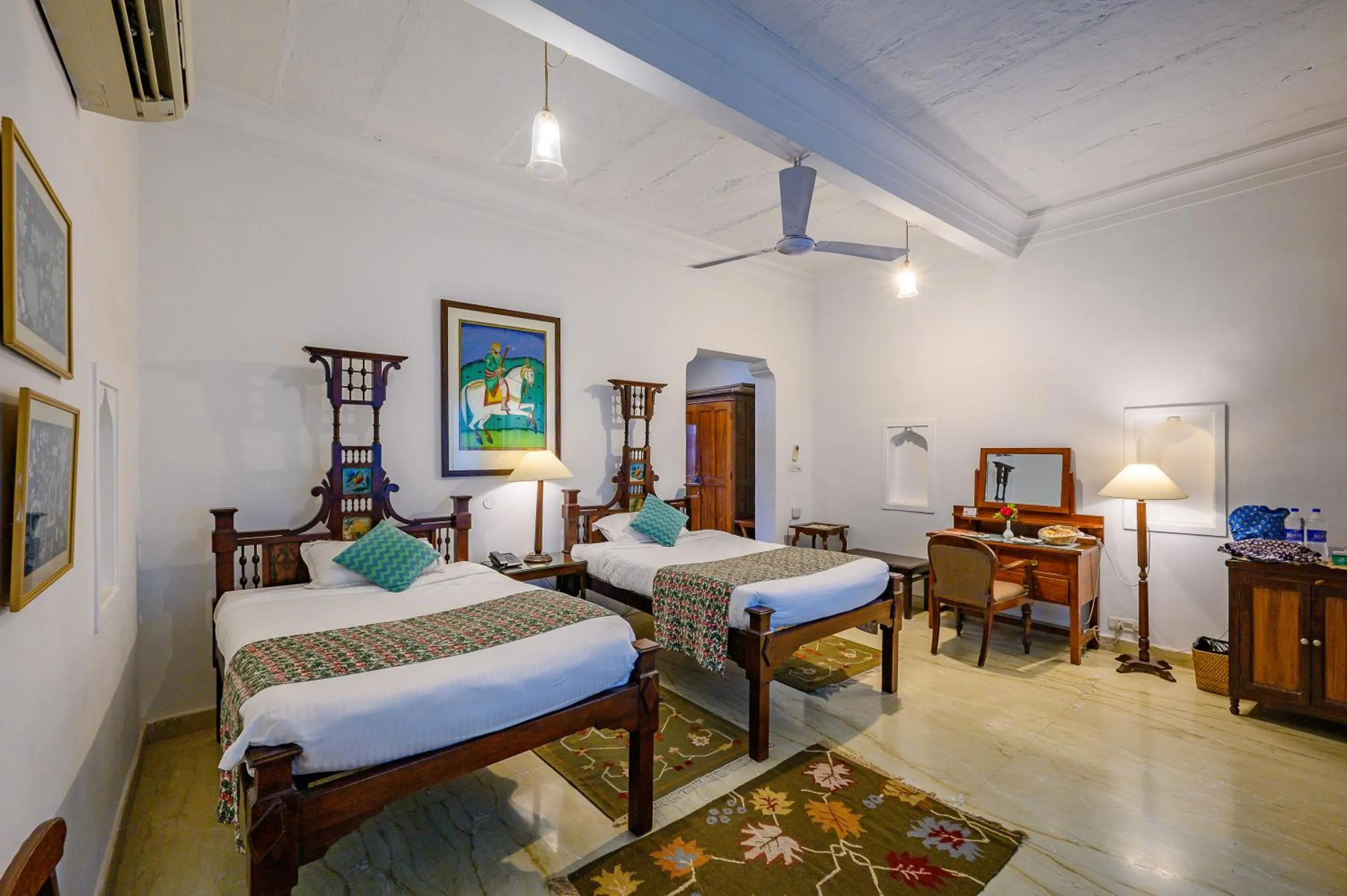Bed in Neemrana's - Deo Bagh