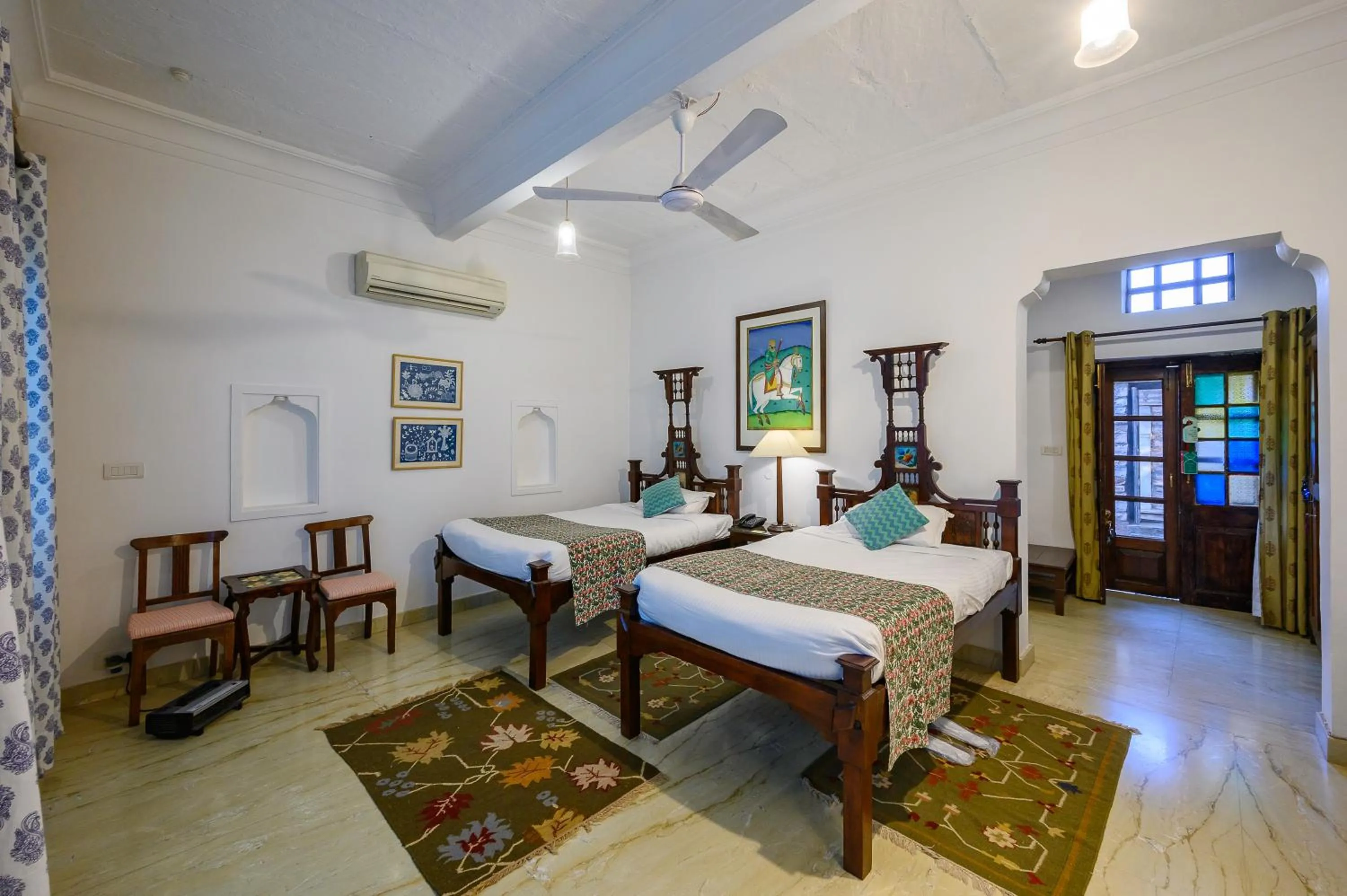 Bed in Neemrana's - Deo Bagh