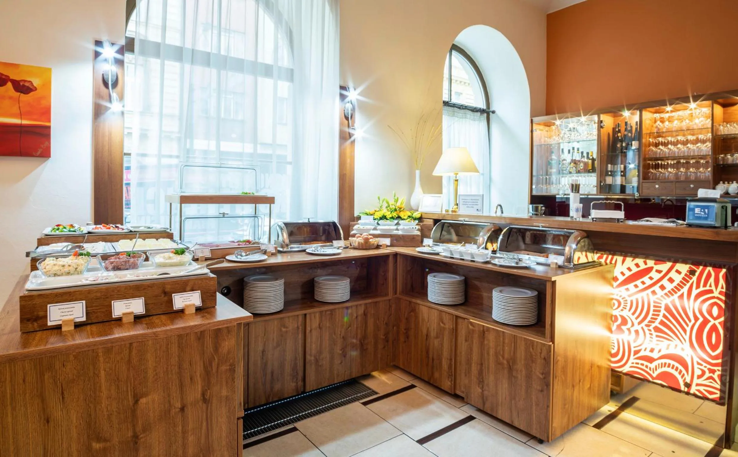 Buffet breakfast in EA Hotel Sonata