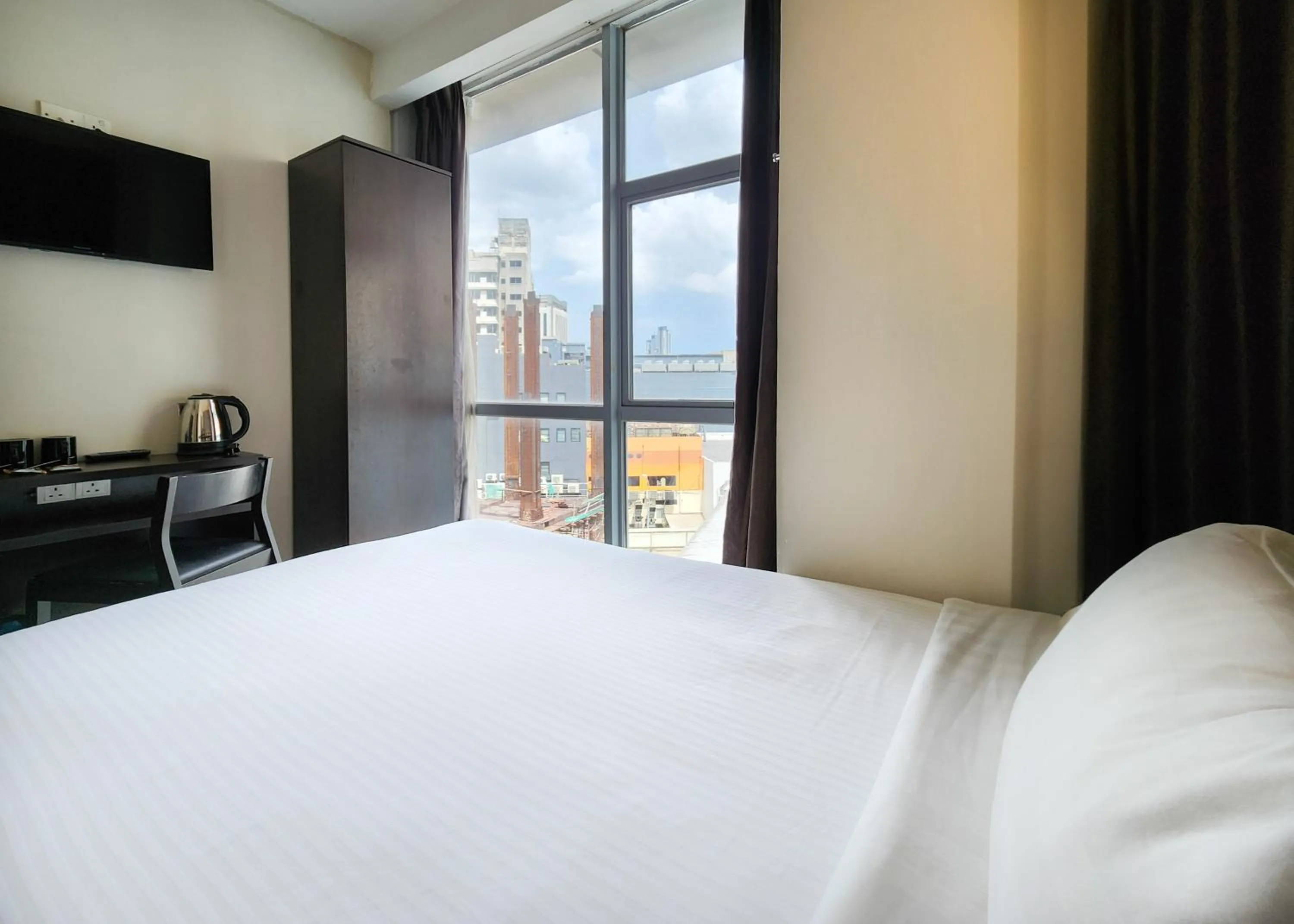 Bed in Izumi Hotel Bukit Bintang Kuala Lumpur