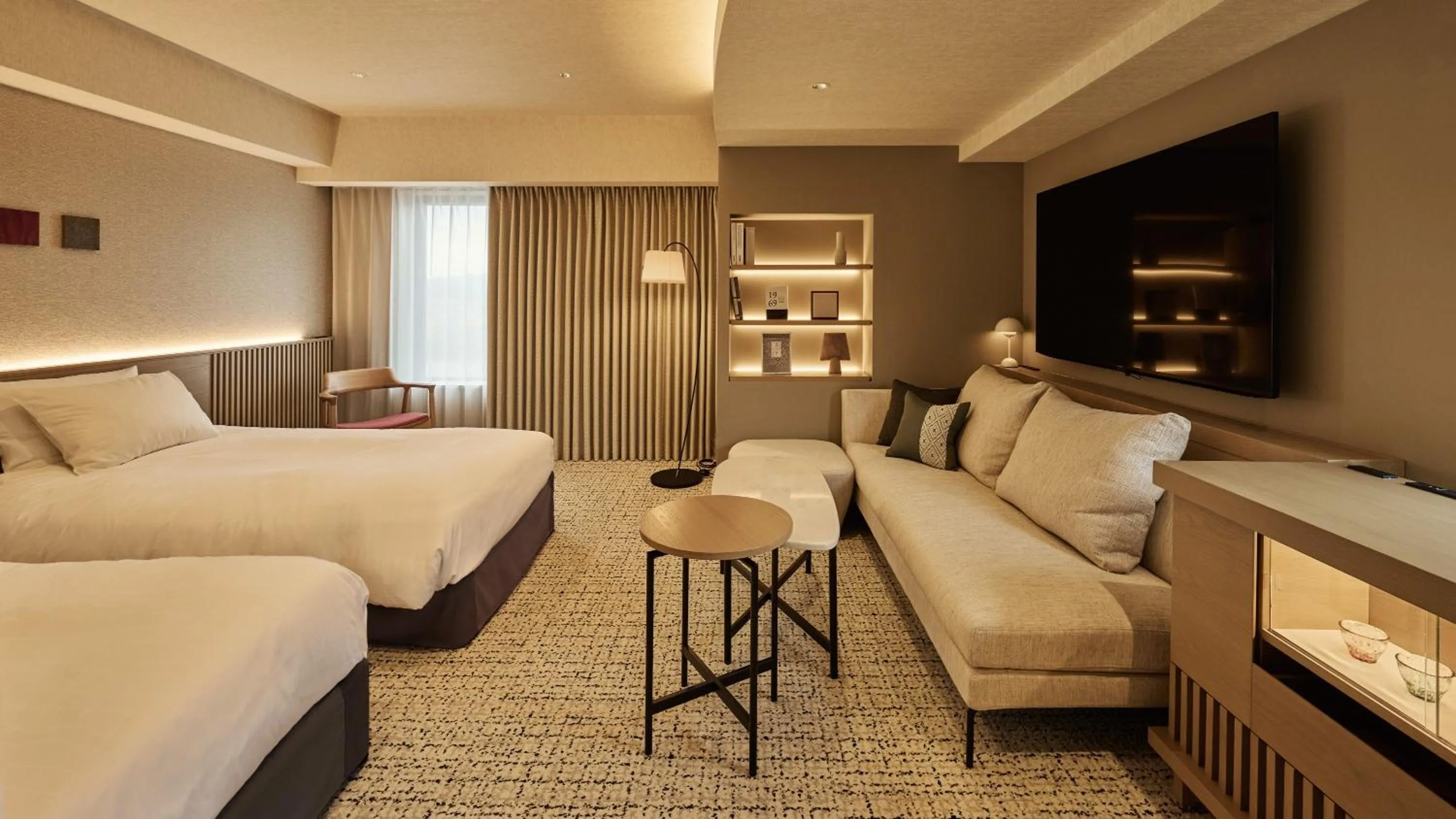 TV and multimedia, Bed in Richmond Hotel Aomori