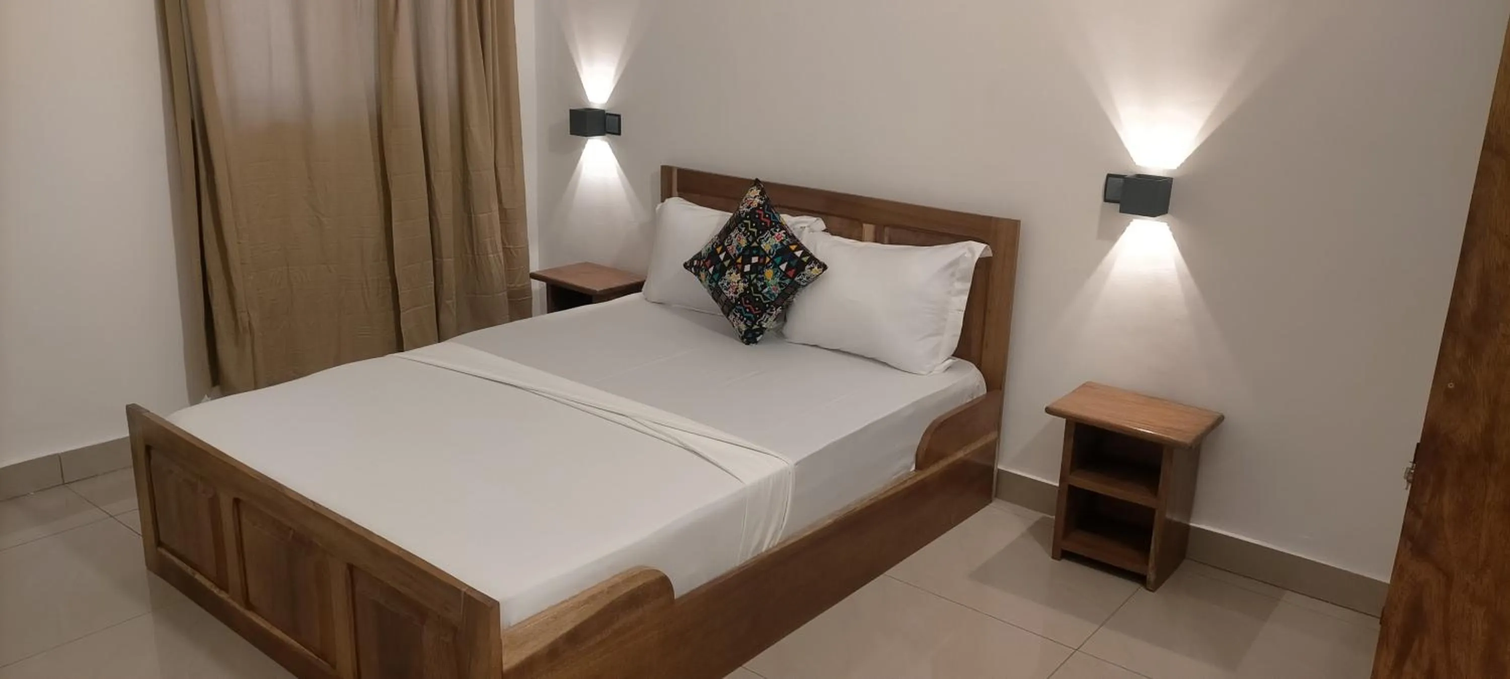 Bed in AZURIA HOTEL