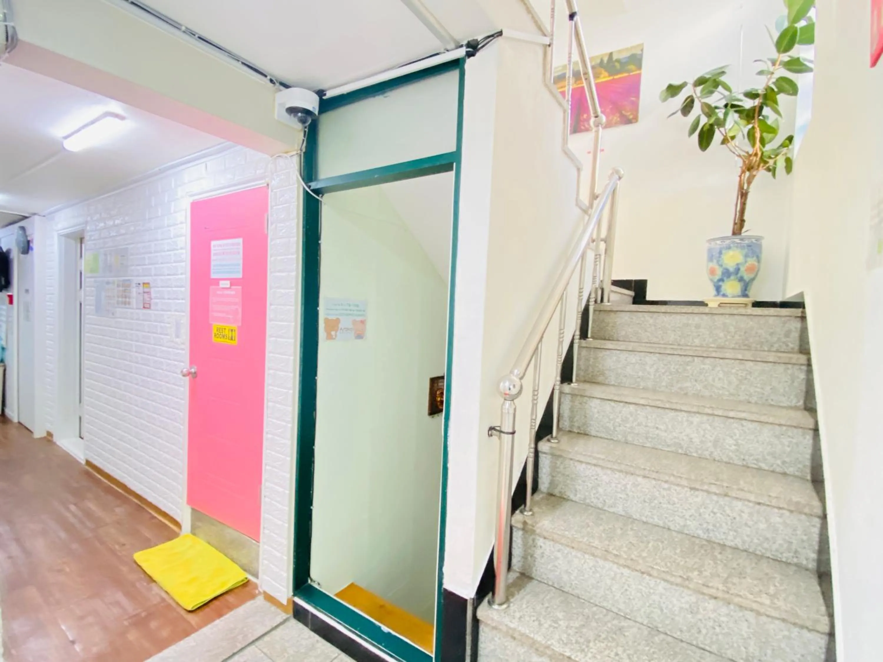 Property building in Aroha Guesthouse Seoul Station