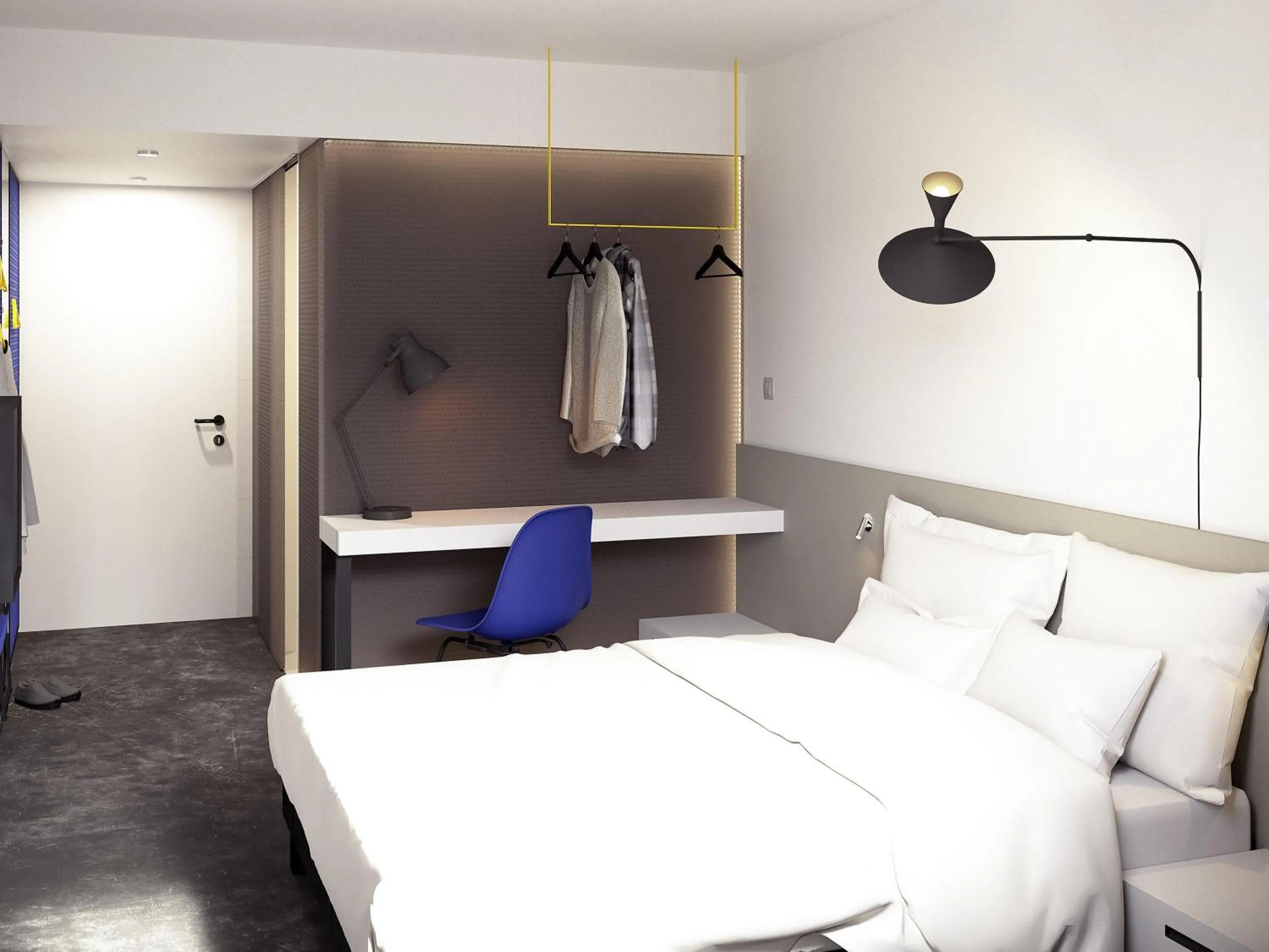 Bedroom, Bed in Ibis Praha Old Town