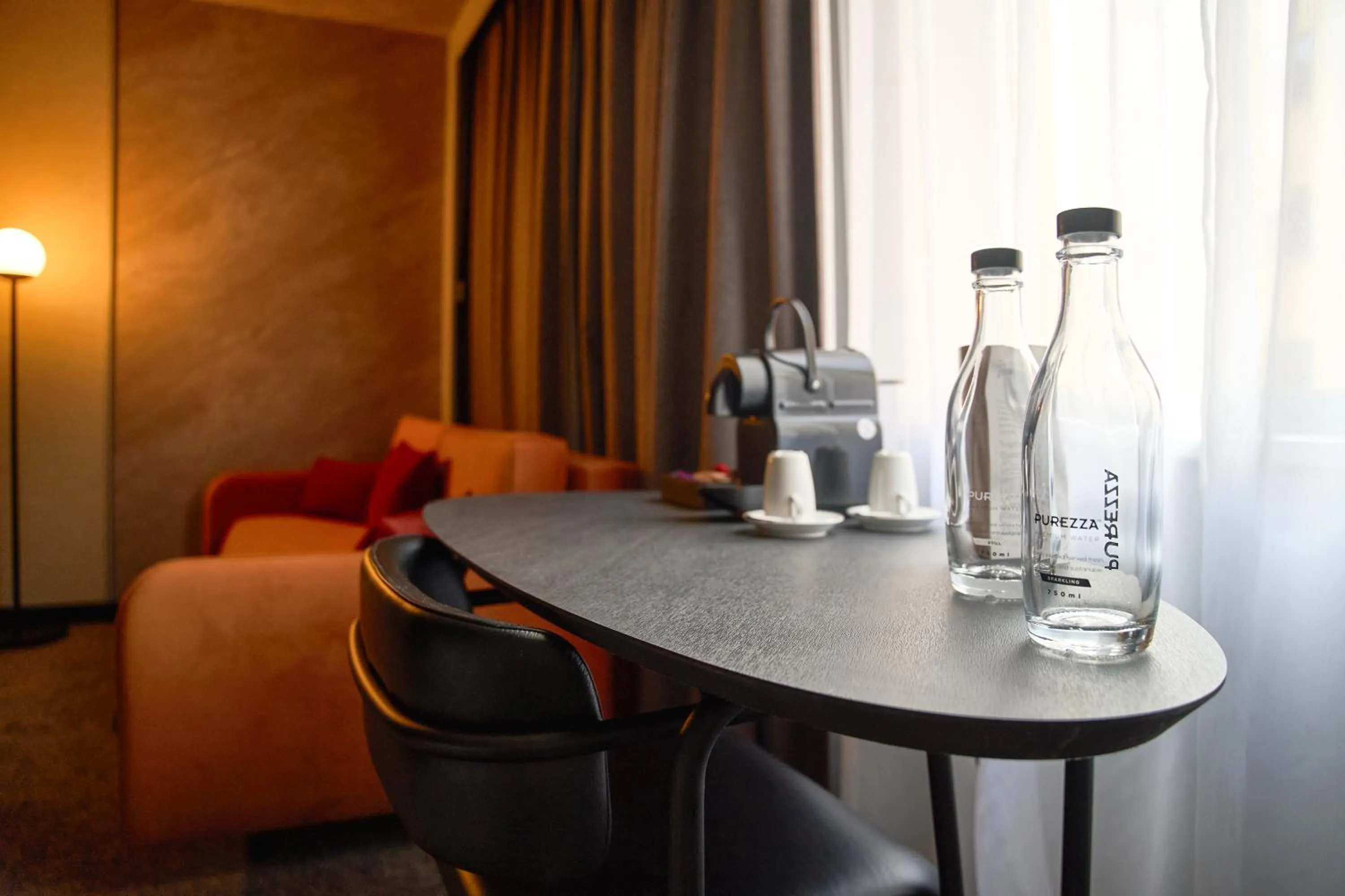 Seating area in Novotel Praha Wenceslas Square