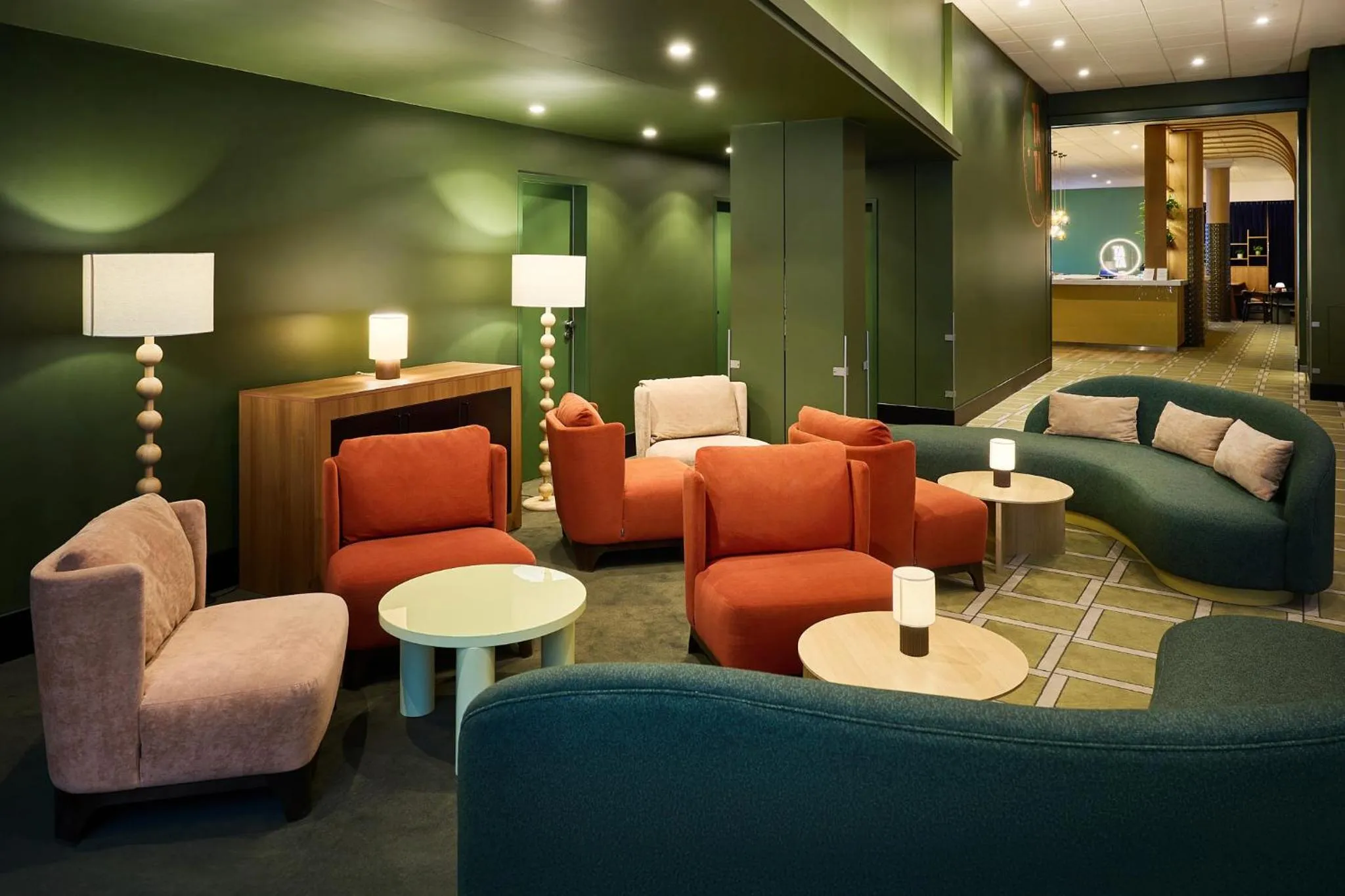 Lobby or reception in Novotel Praha Wenceslas Square