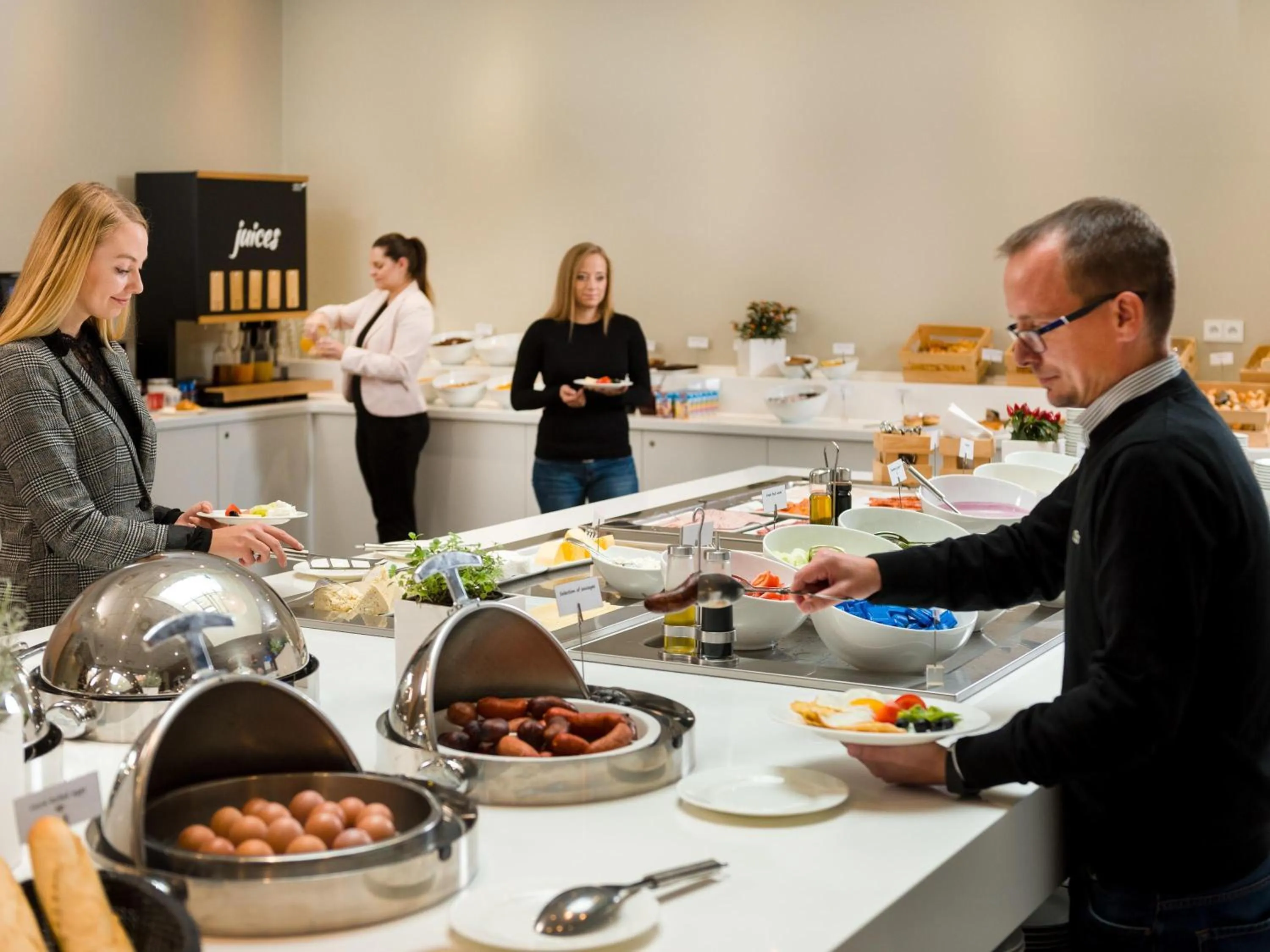 Breakfast in Novotel Praha Wenceslas Square