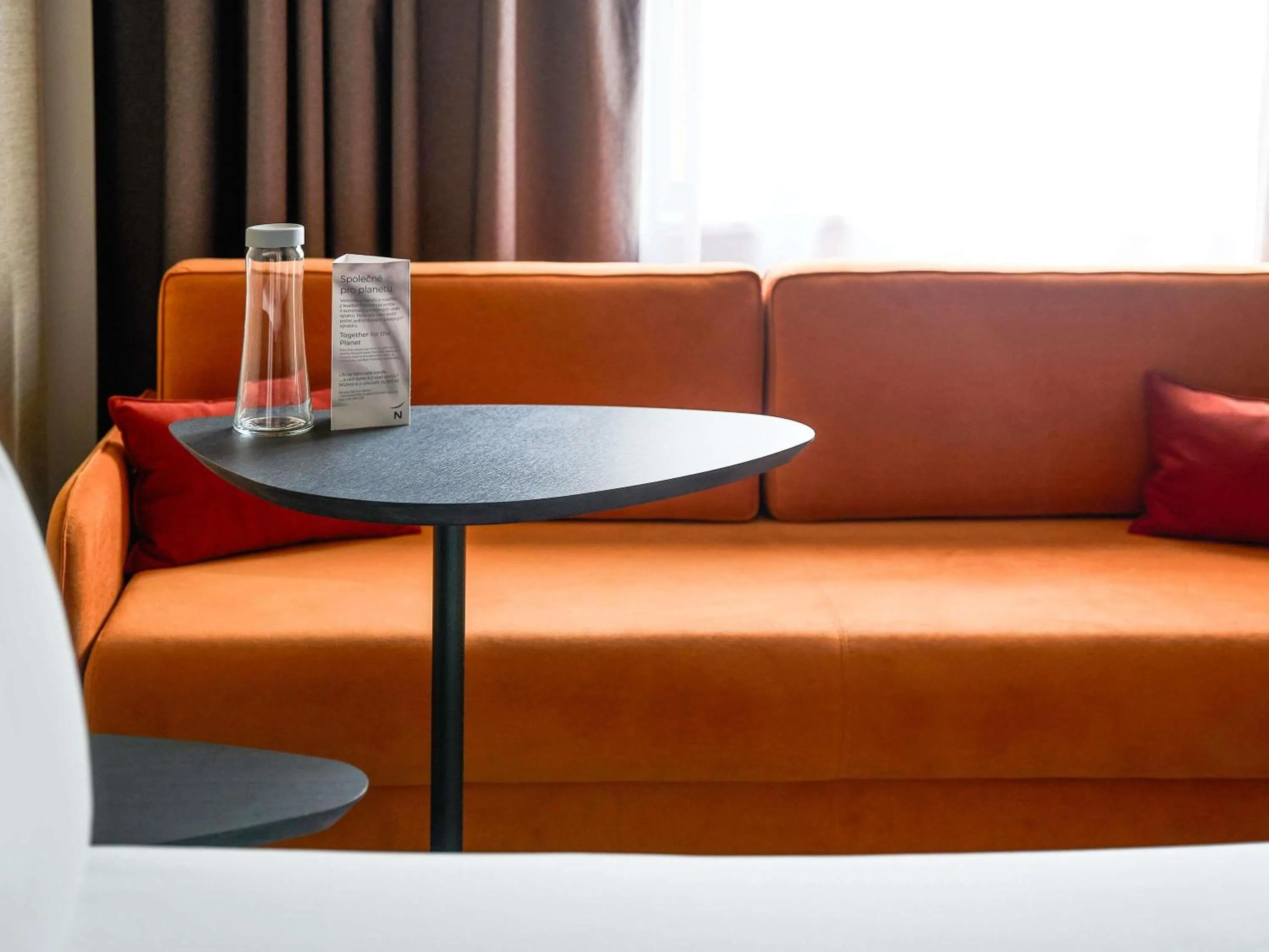 Seating area in Novotel Praha Wenceslas Square