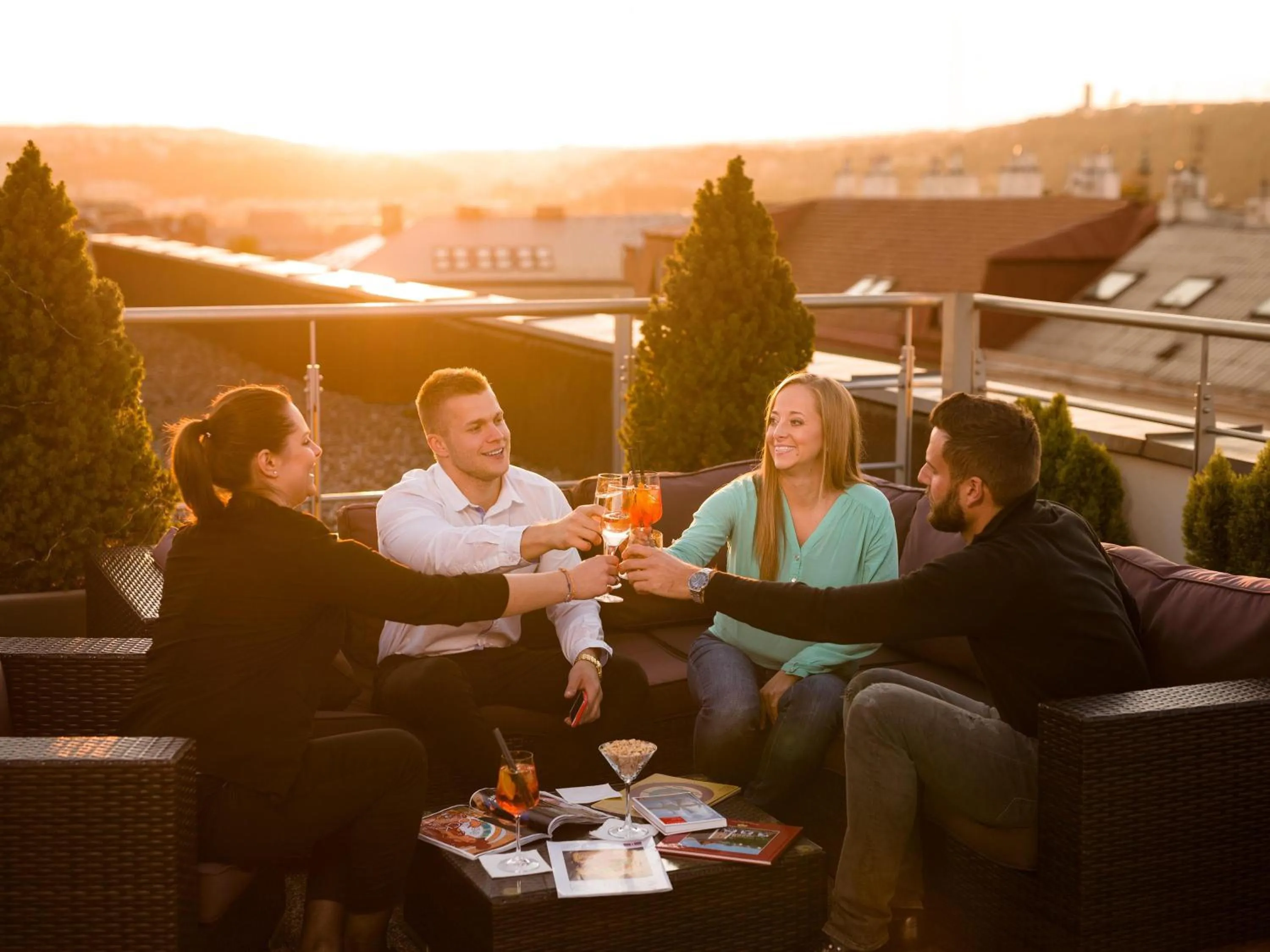 Balcony/Terrace in Novotel Praha Wenceslas Square