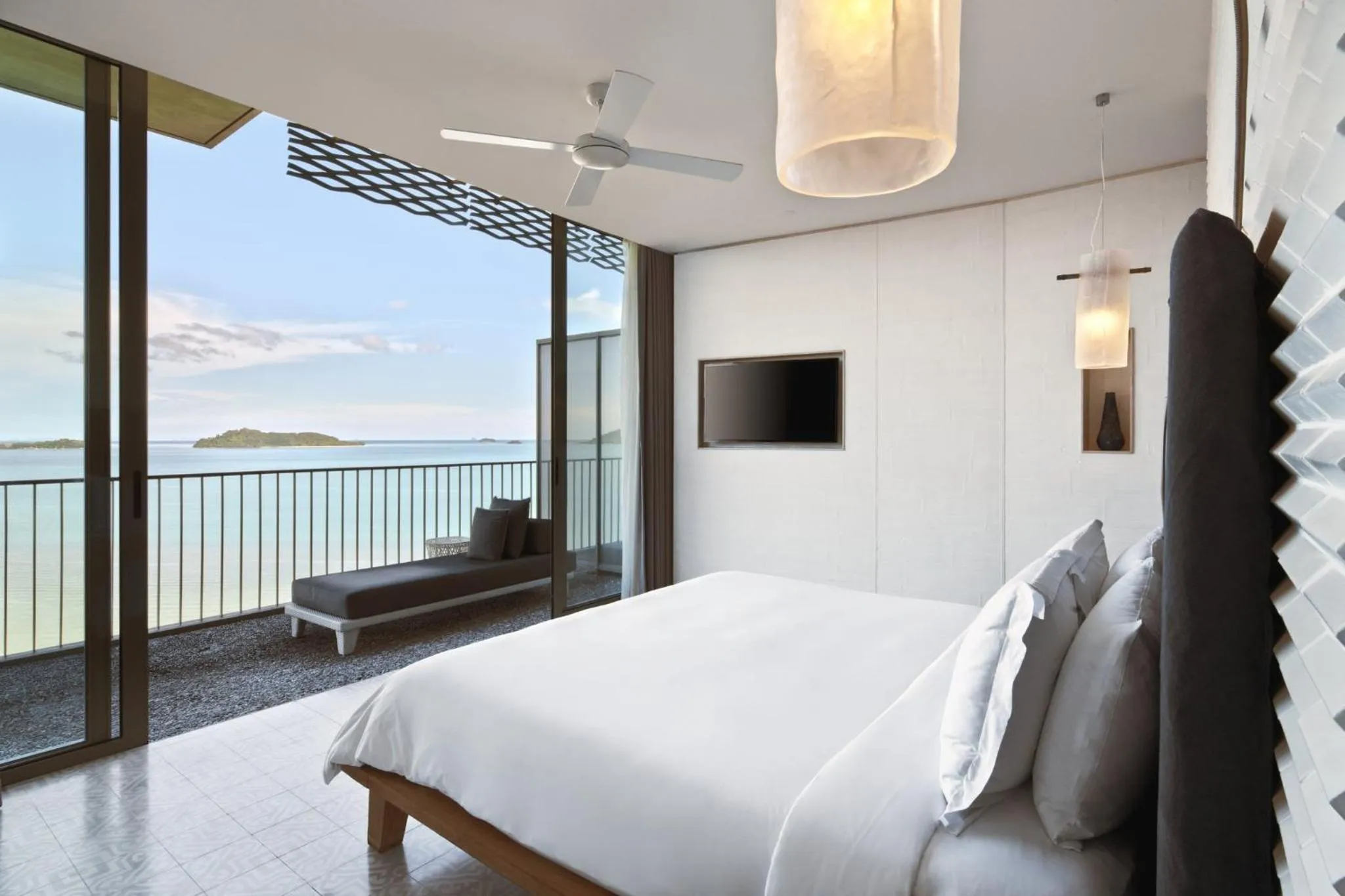 Bedroom, Bed in COMO Point Yamu, Phuket