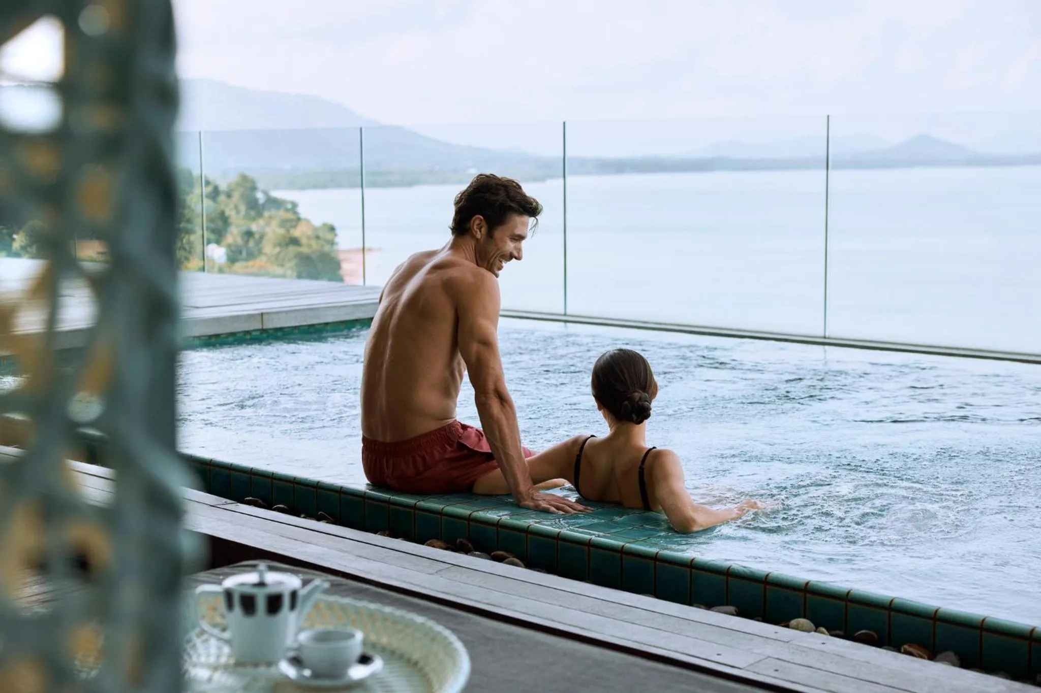 Swimming pool in COMO Point Yamu, Phuket