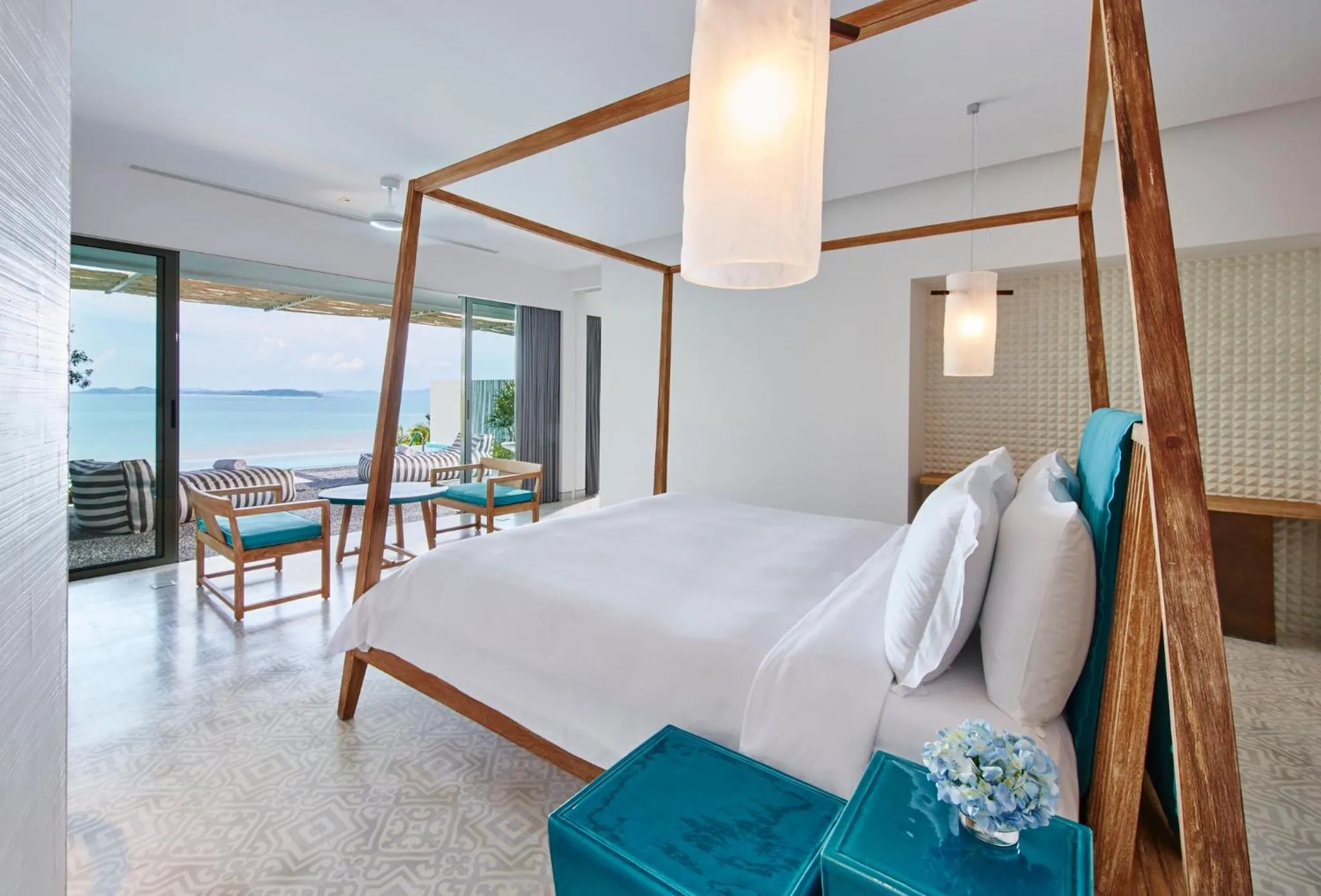 Bedroom, Bed in COMO Point Yamu, Phuket
