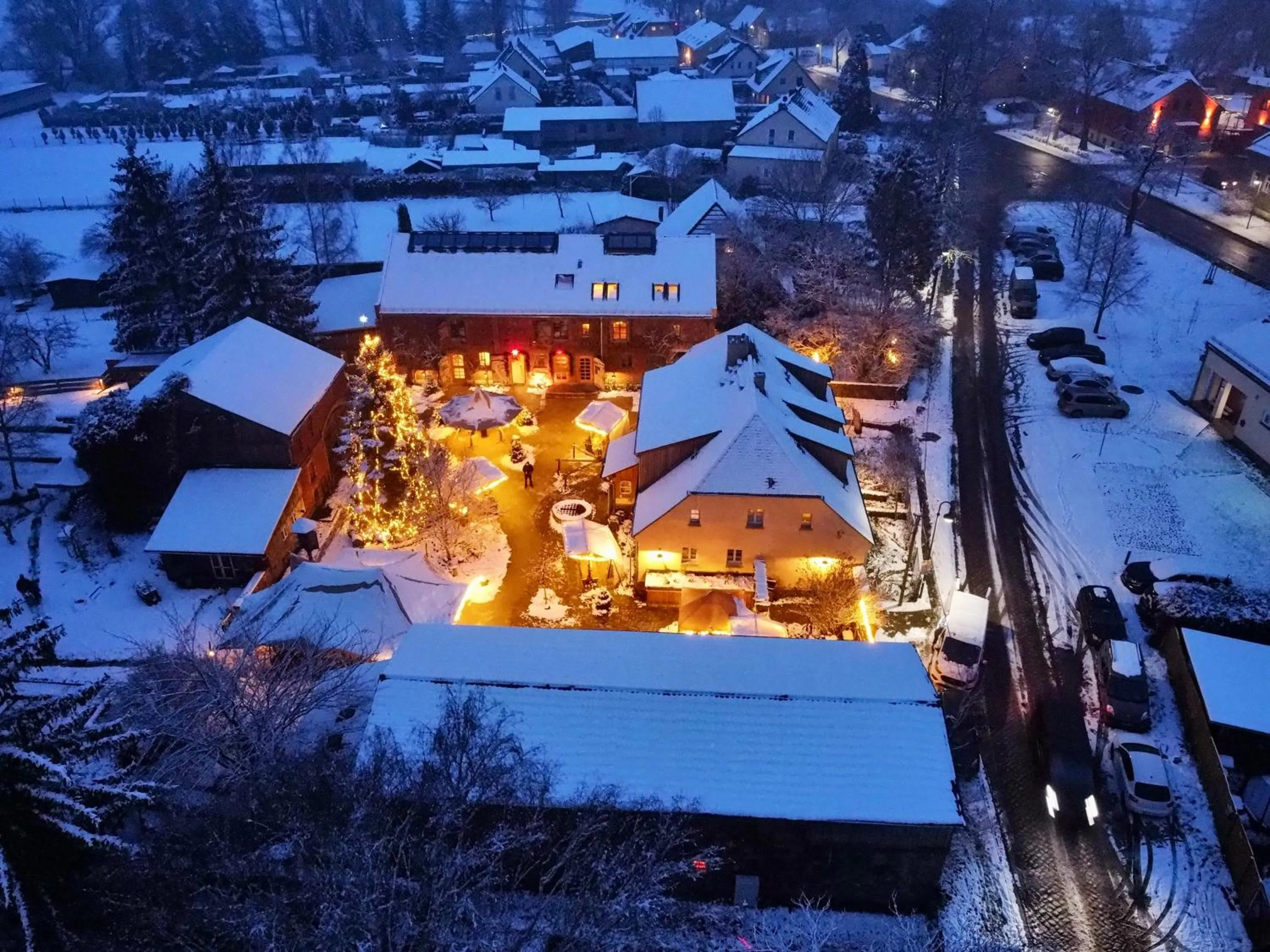 Property building in Gut Leben Landresort