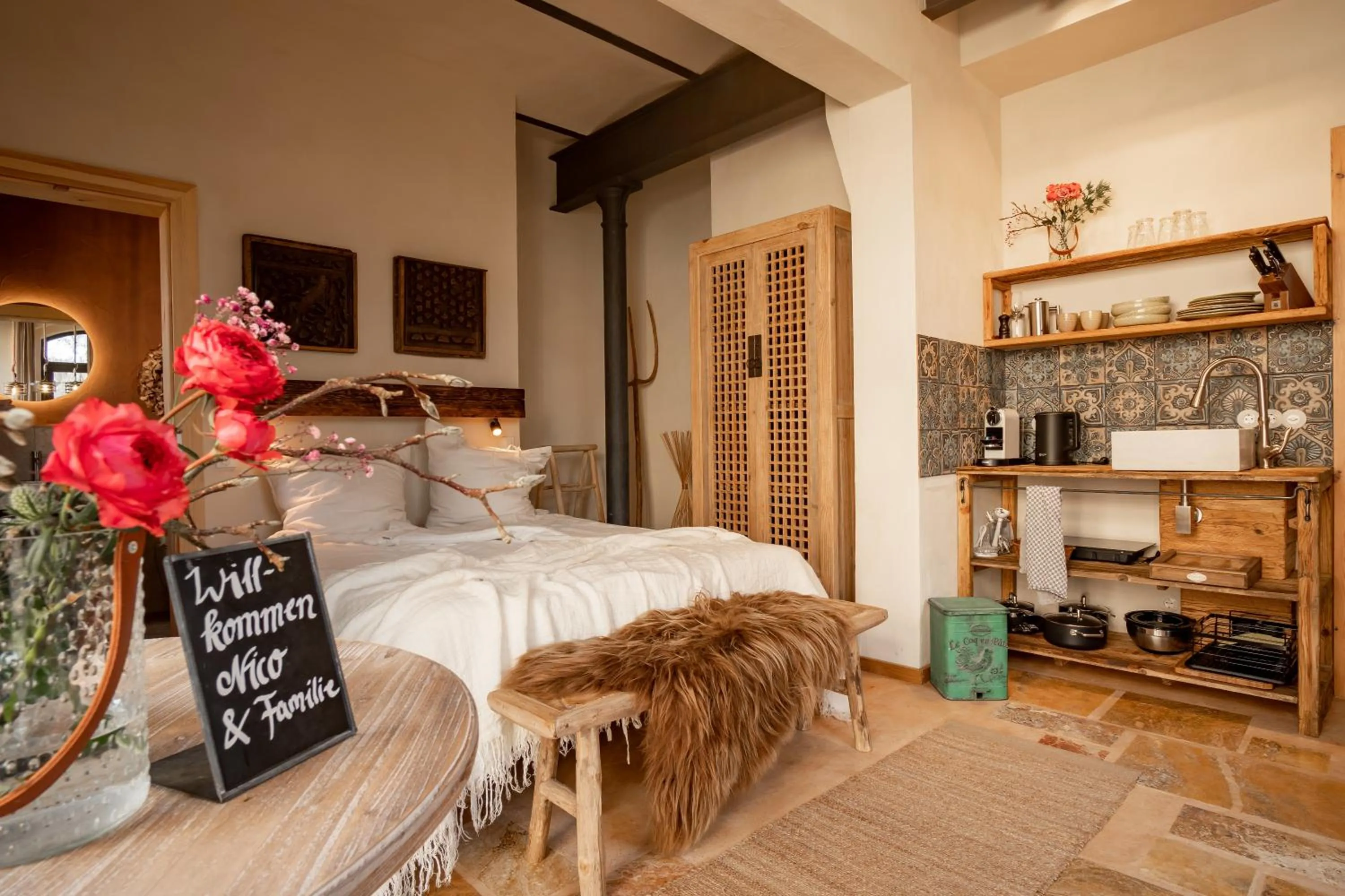 Bed in Gut Leben Landresort