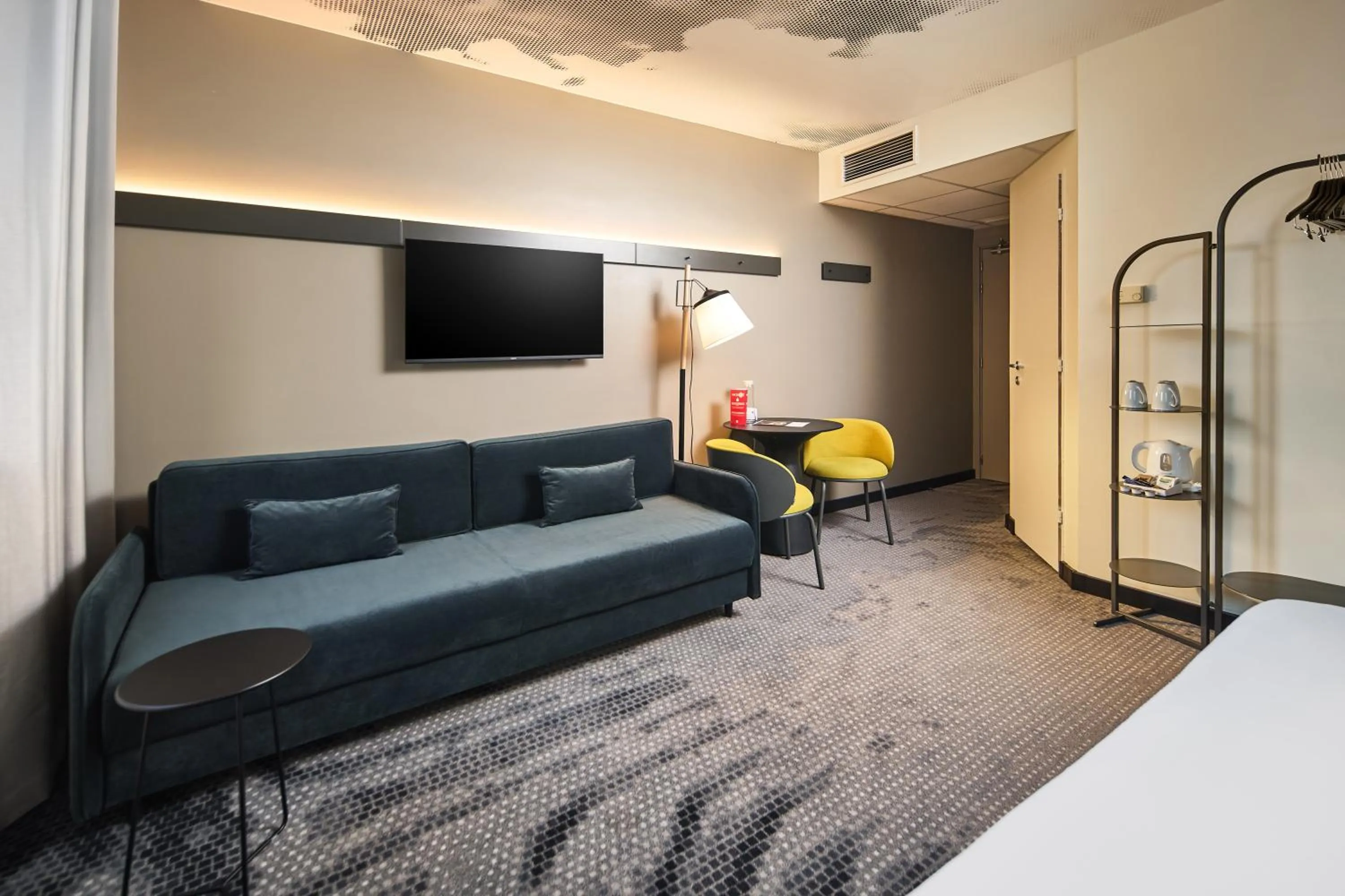 Bed in Ibis Praha Wenceslas Square