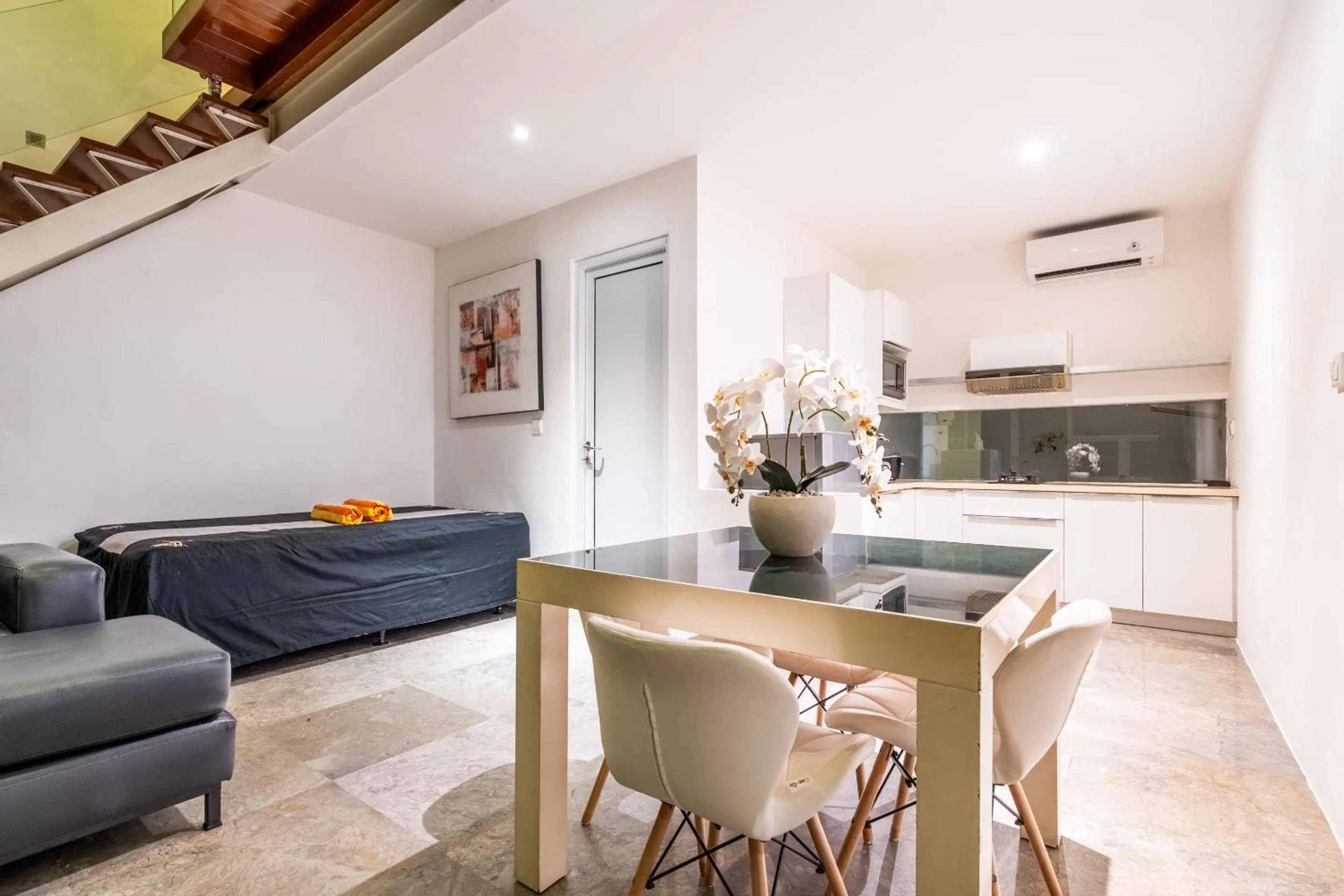 Kitchen or kitchenette in Bali Yarra Villas - Seminyak